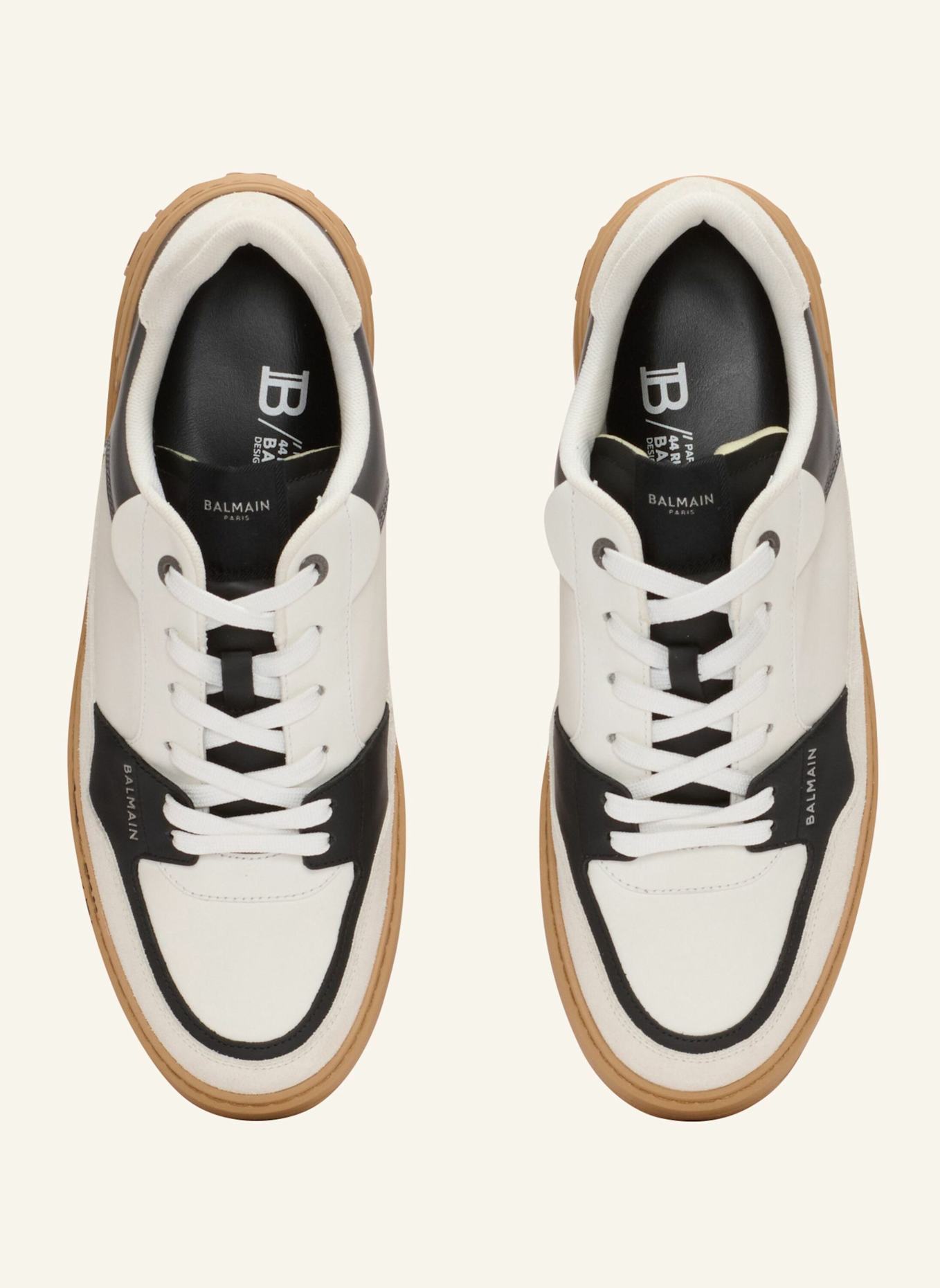 BALMAIN Sneakers B-Court Flip aus Leder: GRAU