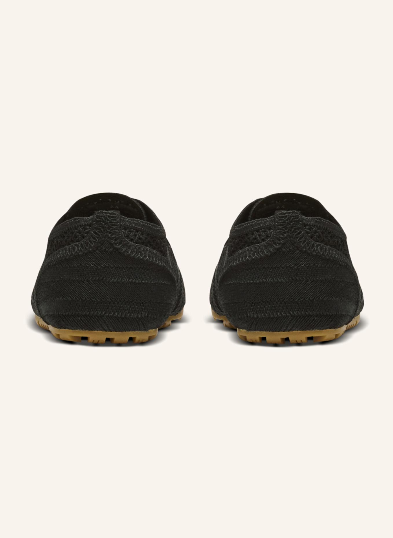 BALMAIN Sneakers Racer 45 aus Makramee: SCHWARZ