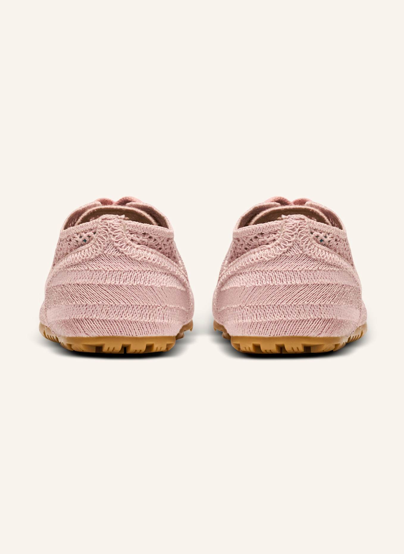 BALMAIN Sneakers Racer 45 aus Makramee: ROSA