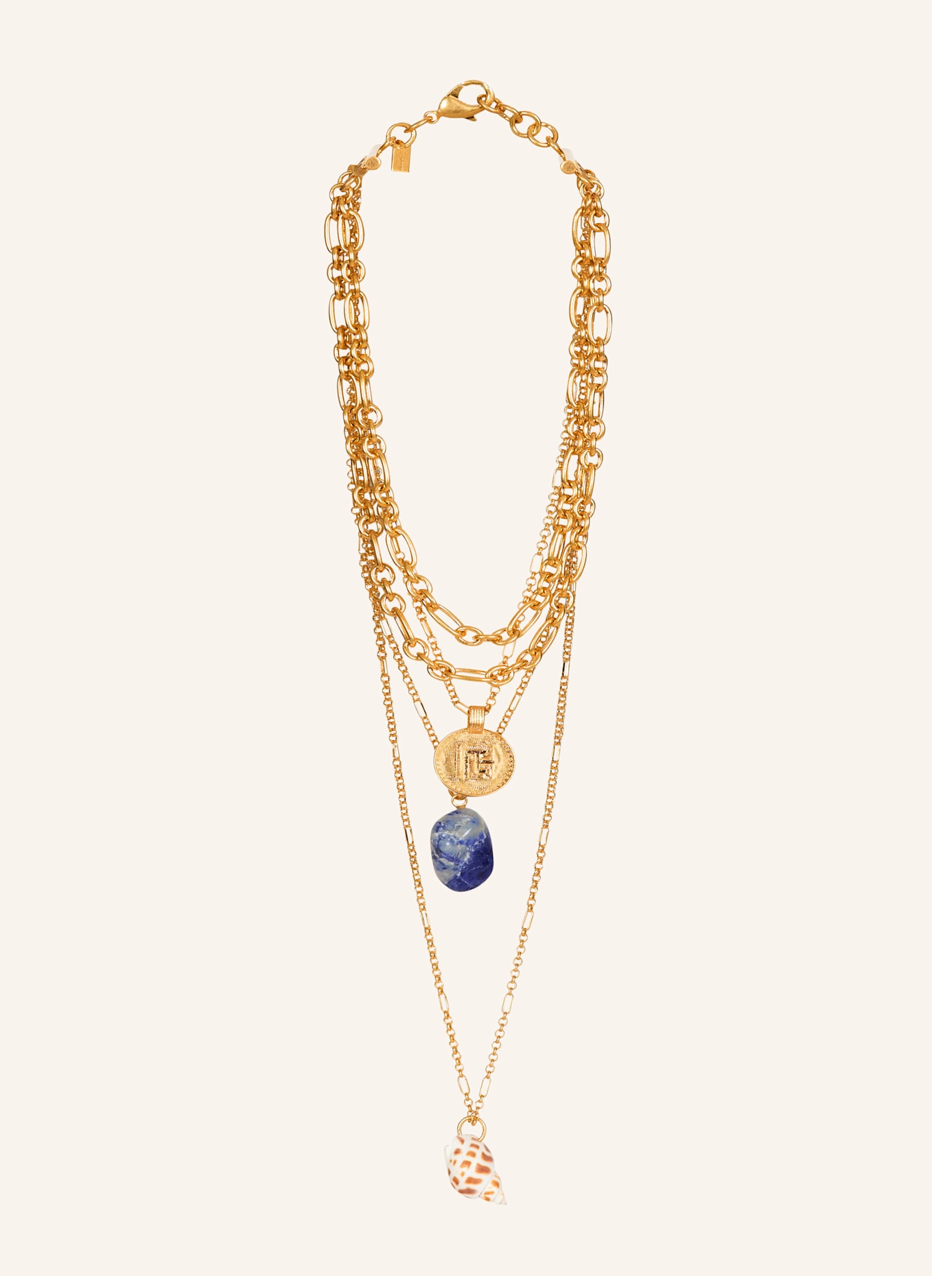 BALMAIN Sautoir mit Charms: GOLD