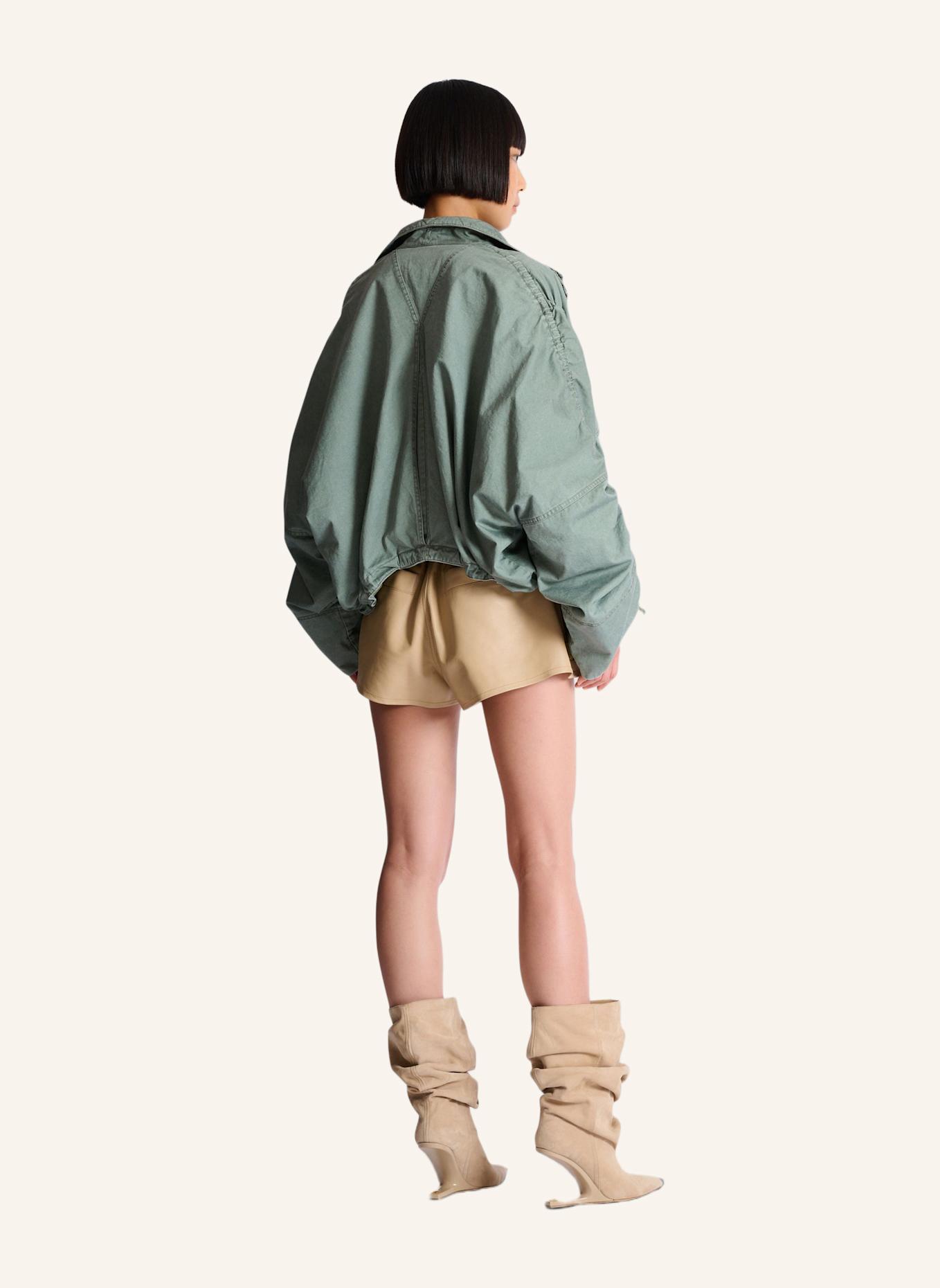 BALMAIN Parka aus Baumwollgabardine: GRÜN