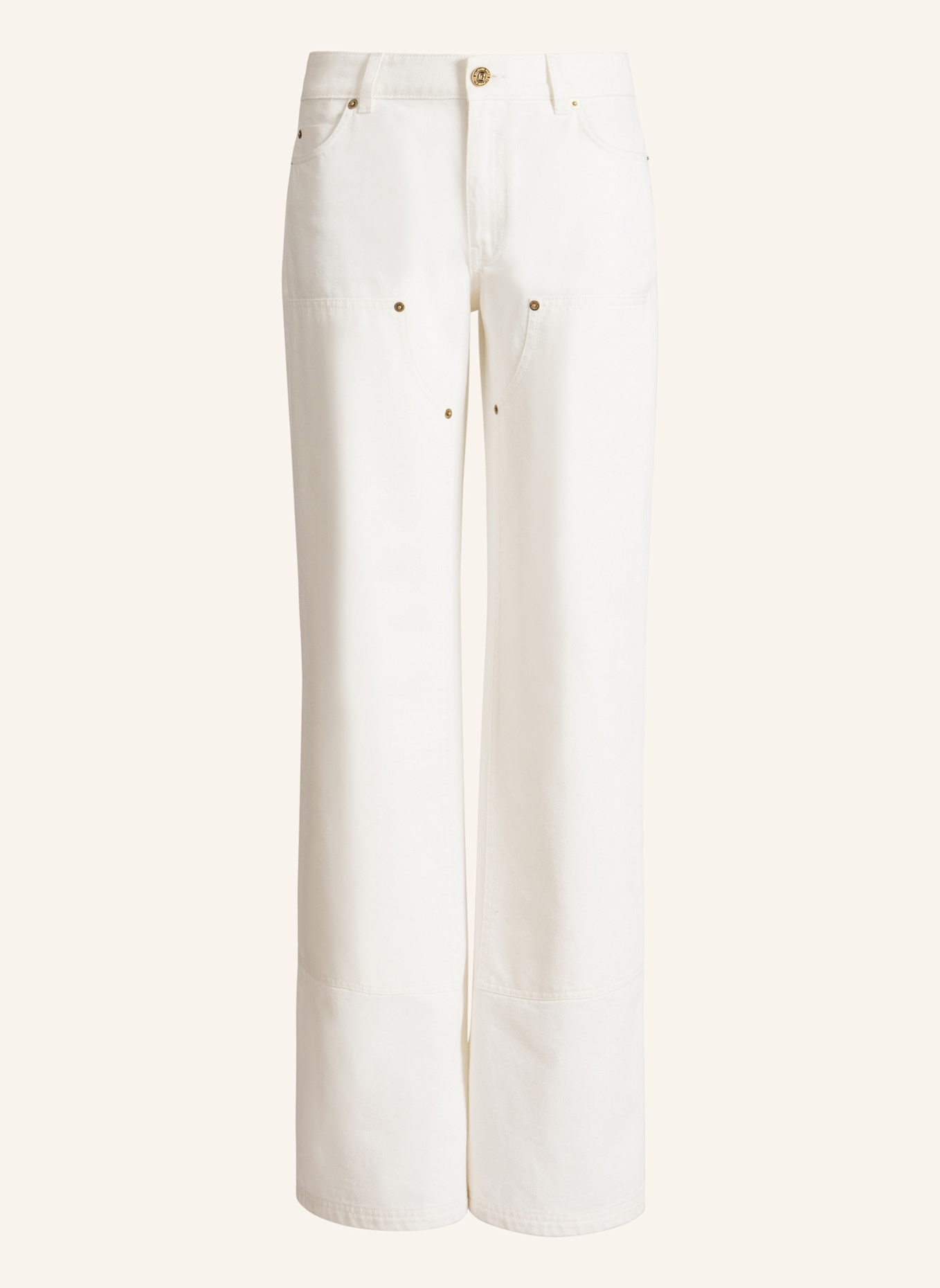 BALMAIN Lässige Jeans: WEISS