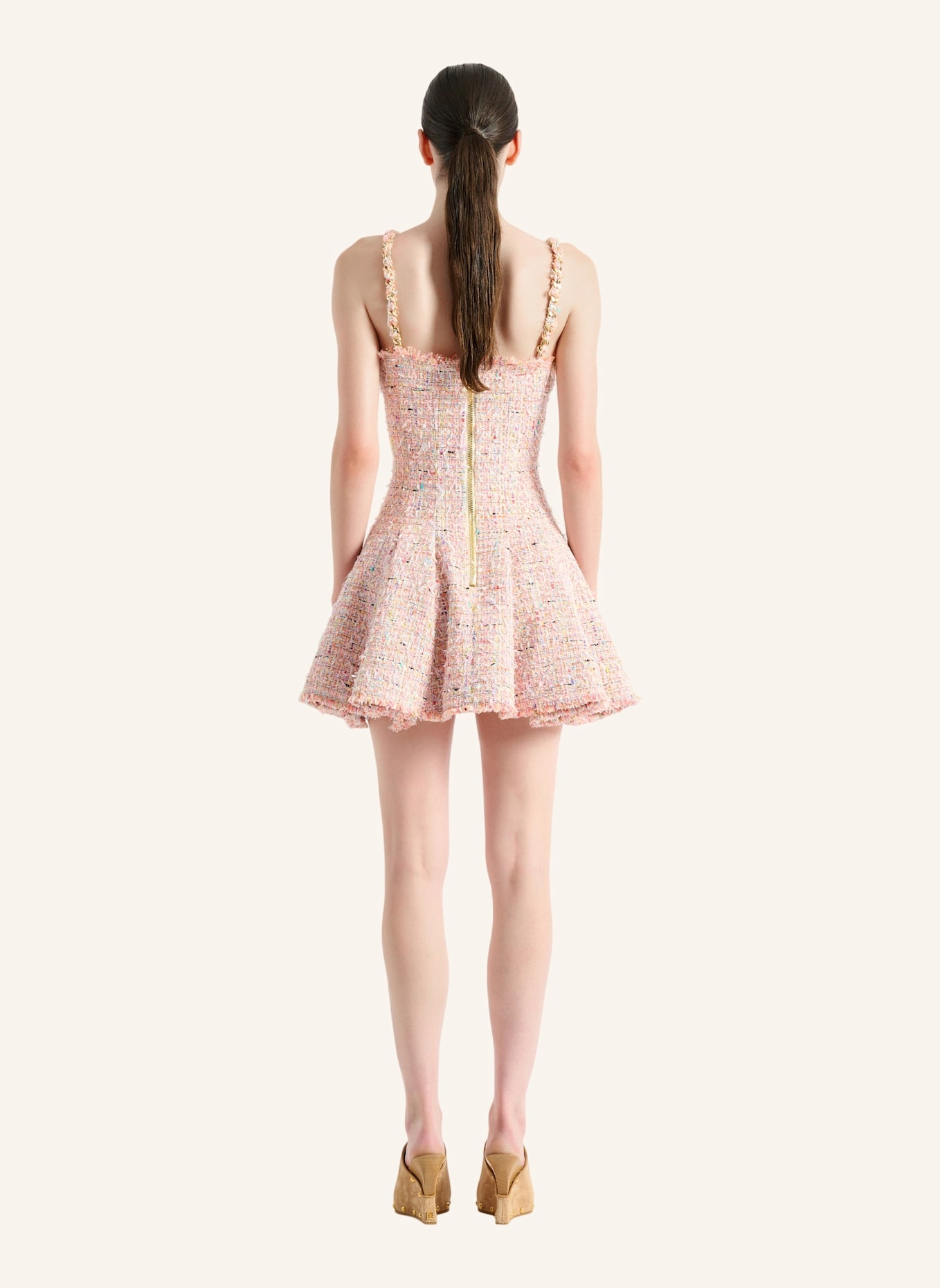 BALMAIN Tweedkleid: ROSA