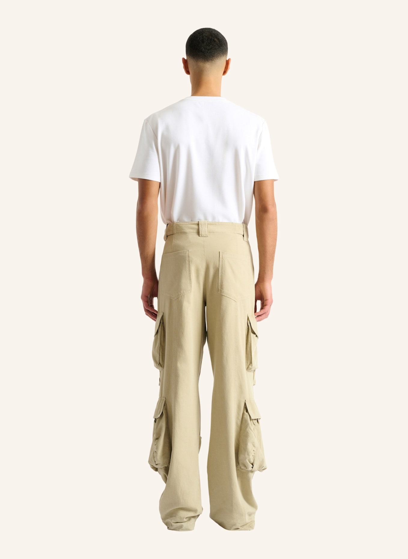 BALMAIN Cargohose aus Baumwolle: KHAKI