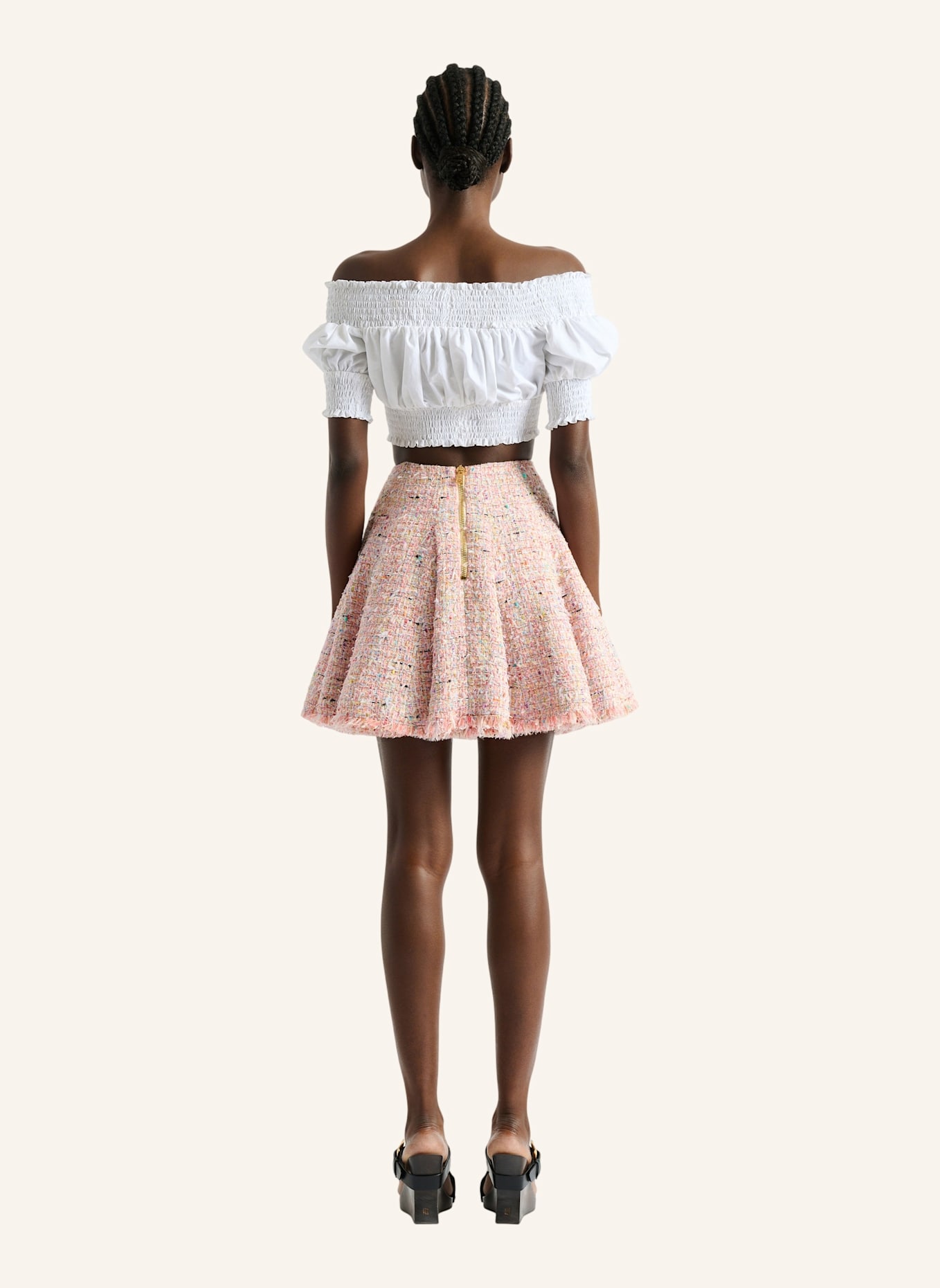 BALMAIN Tweedrock: ROSA