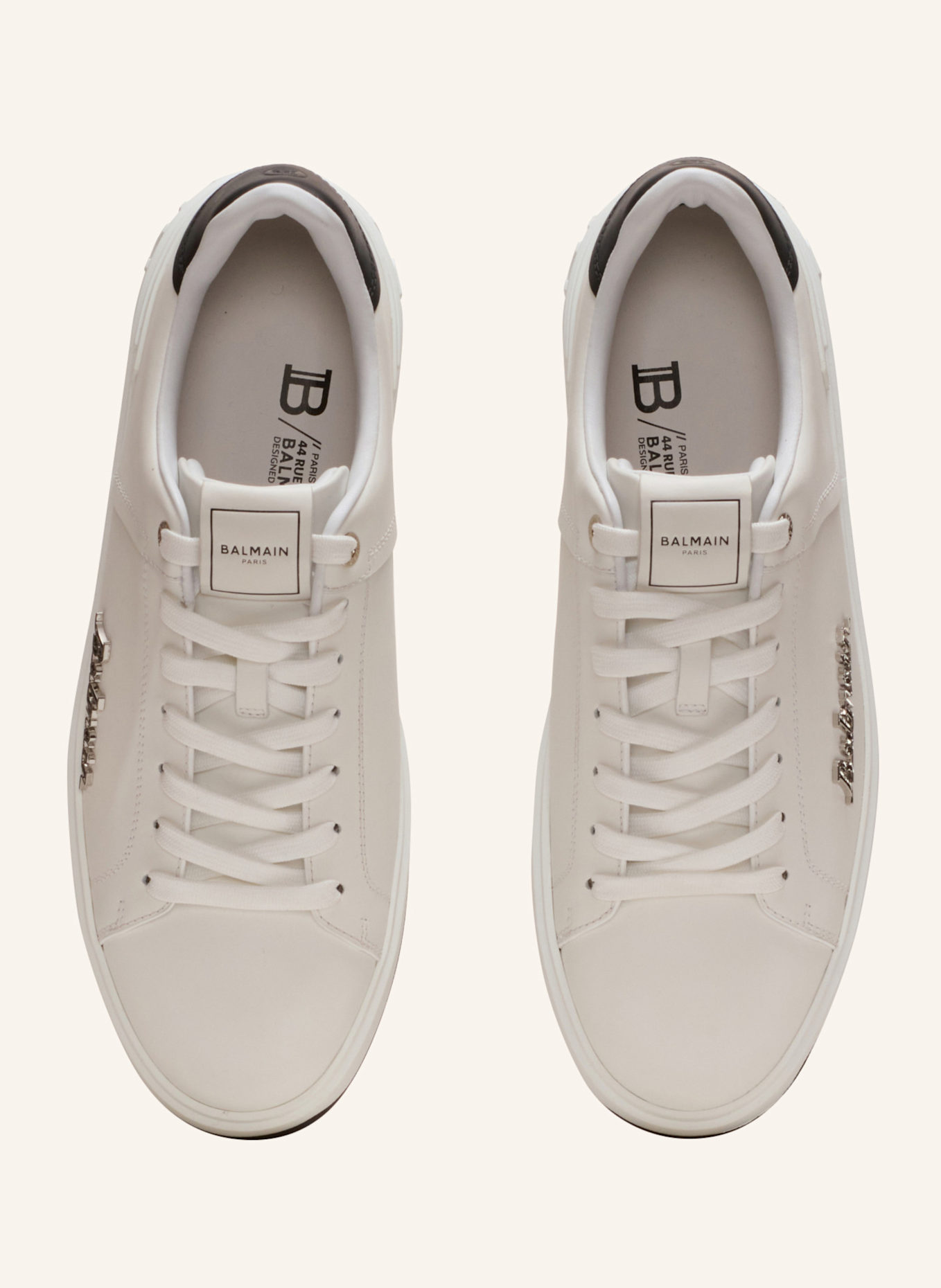 BALMAIN Sneaker B-COURT, Farbe: WEISS (Bild 3)