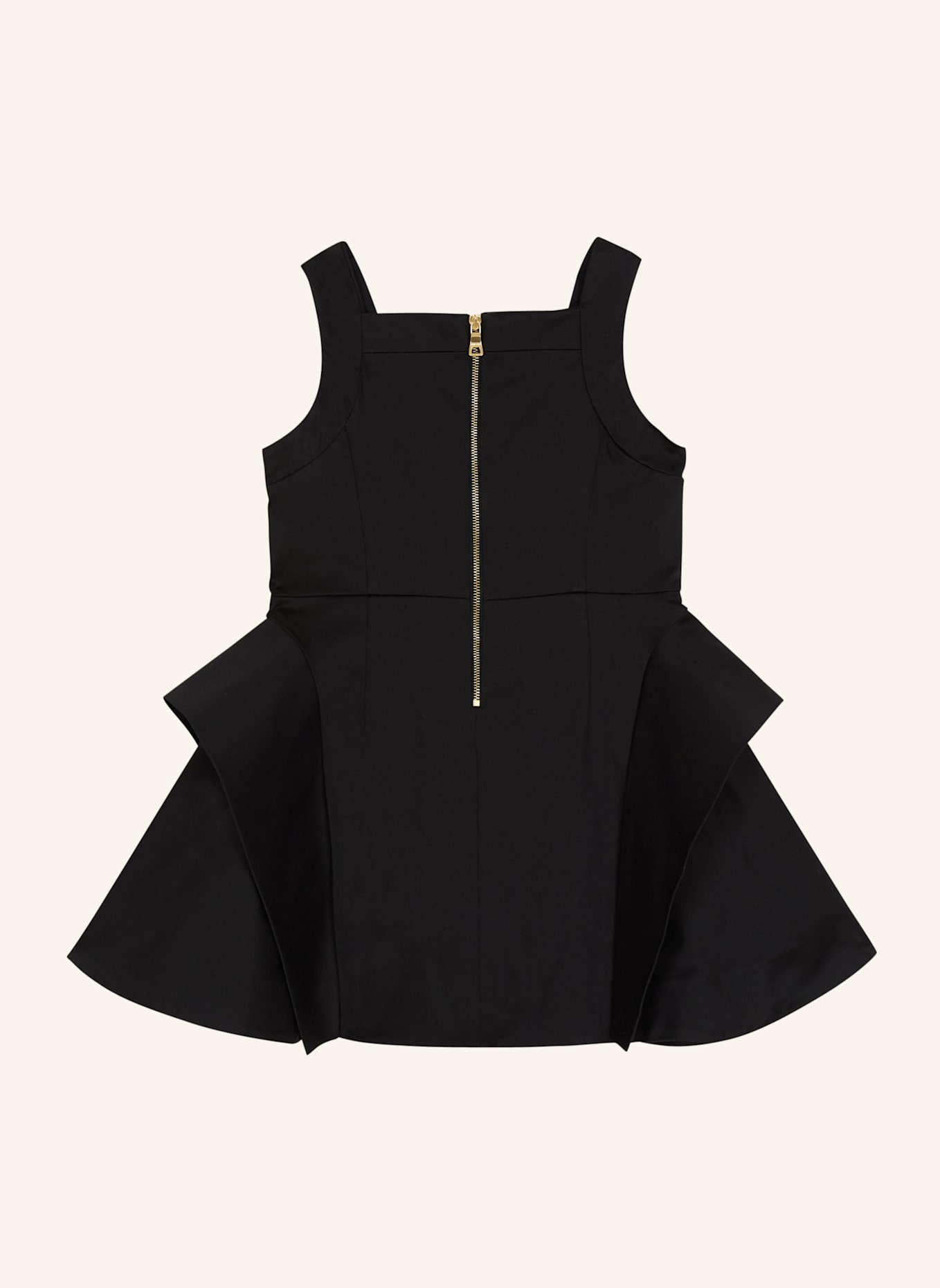 BALMAIN Ausgestelltes Kleid: SCHWARZ