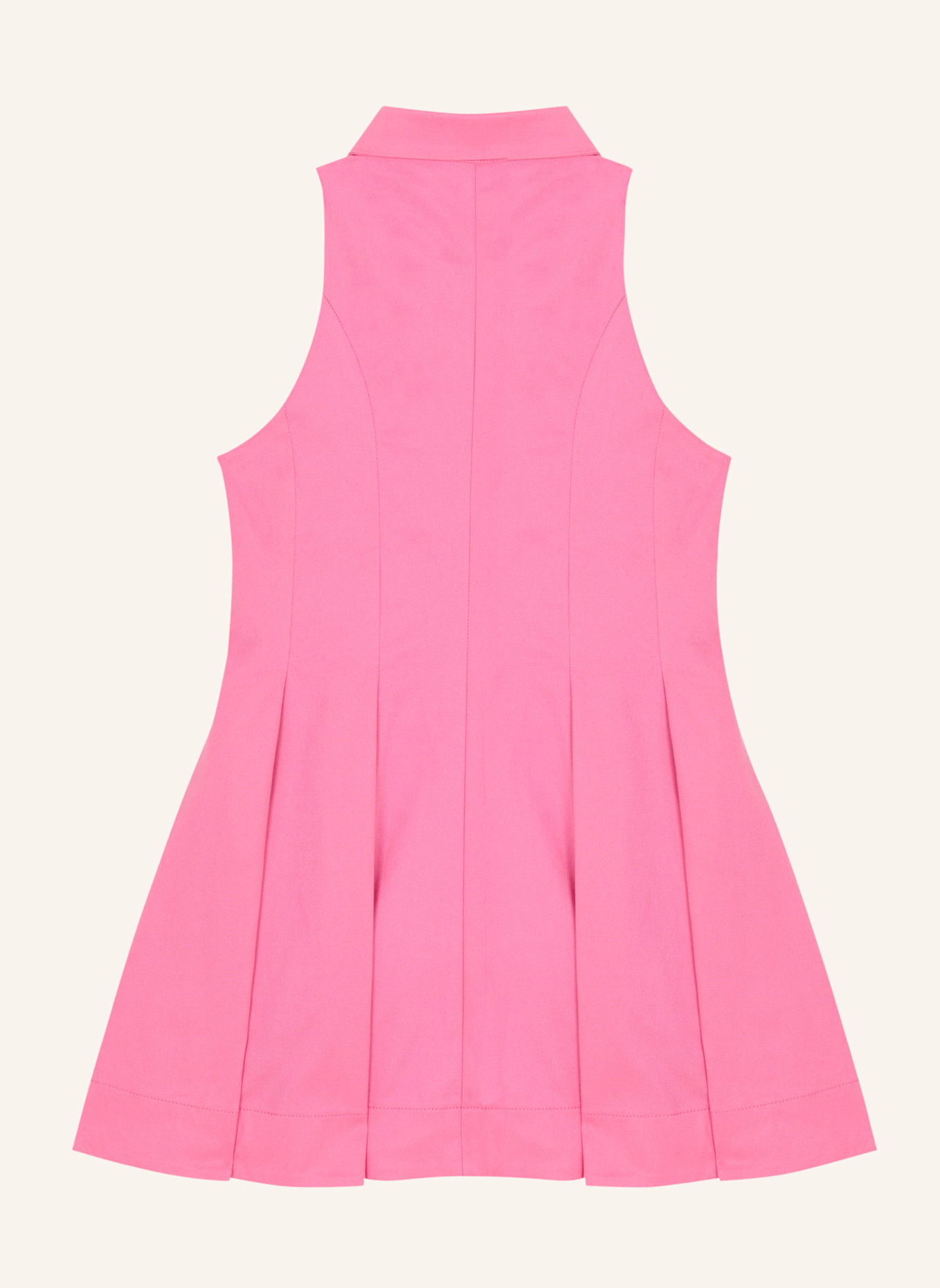 BALMAIN Ausgestelltes Kleid mit Knöpfen: ROSA