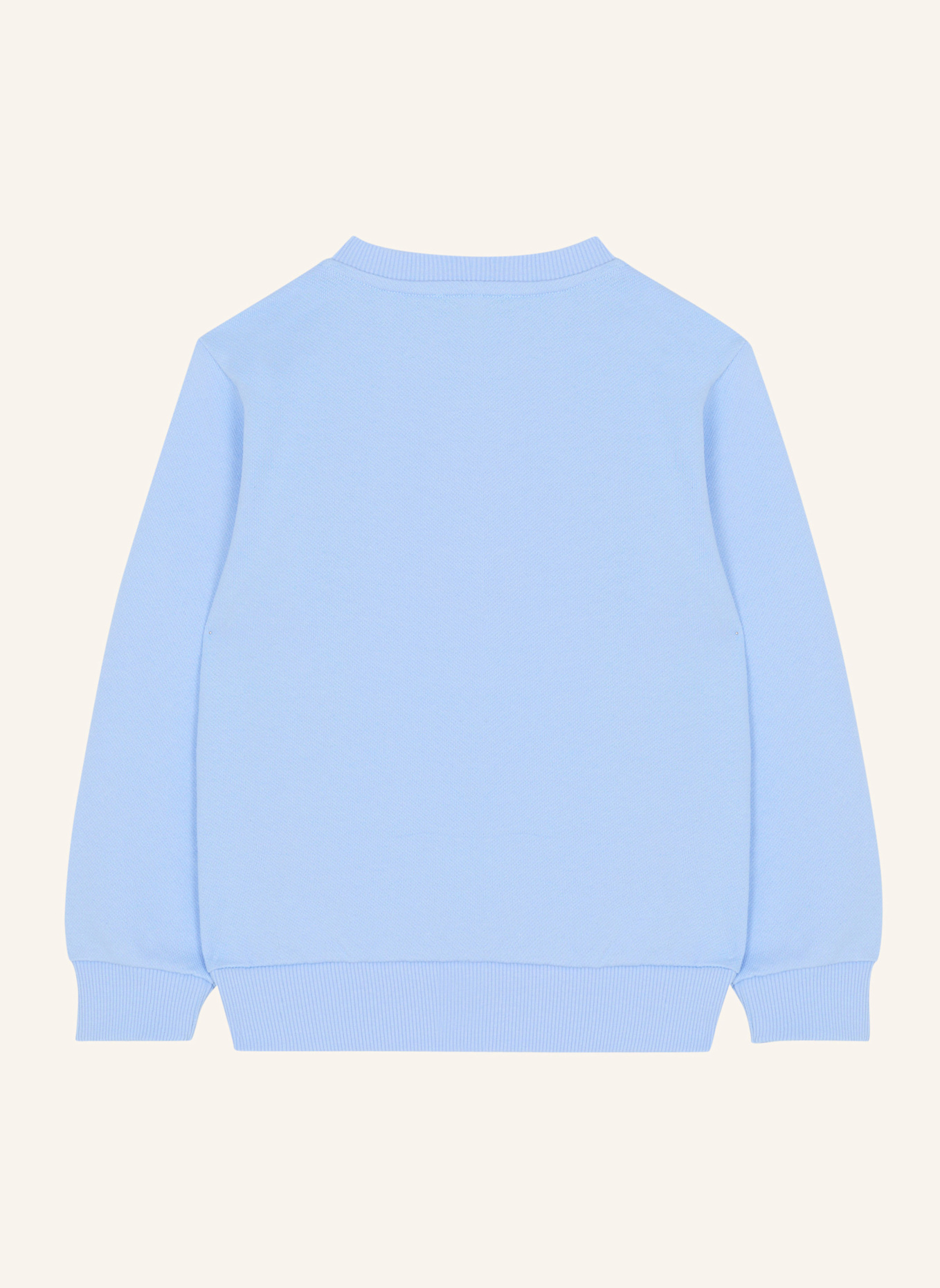 BALMAIN Sweatshirt mit Balmain Paris-Print: BLAU