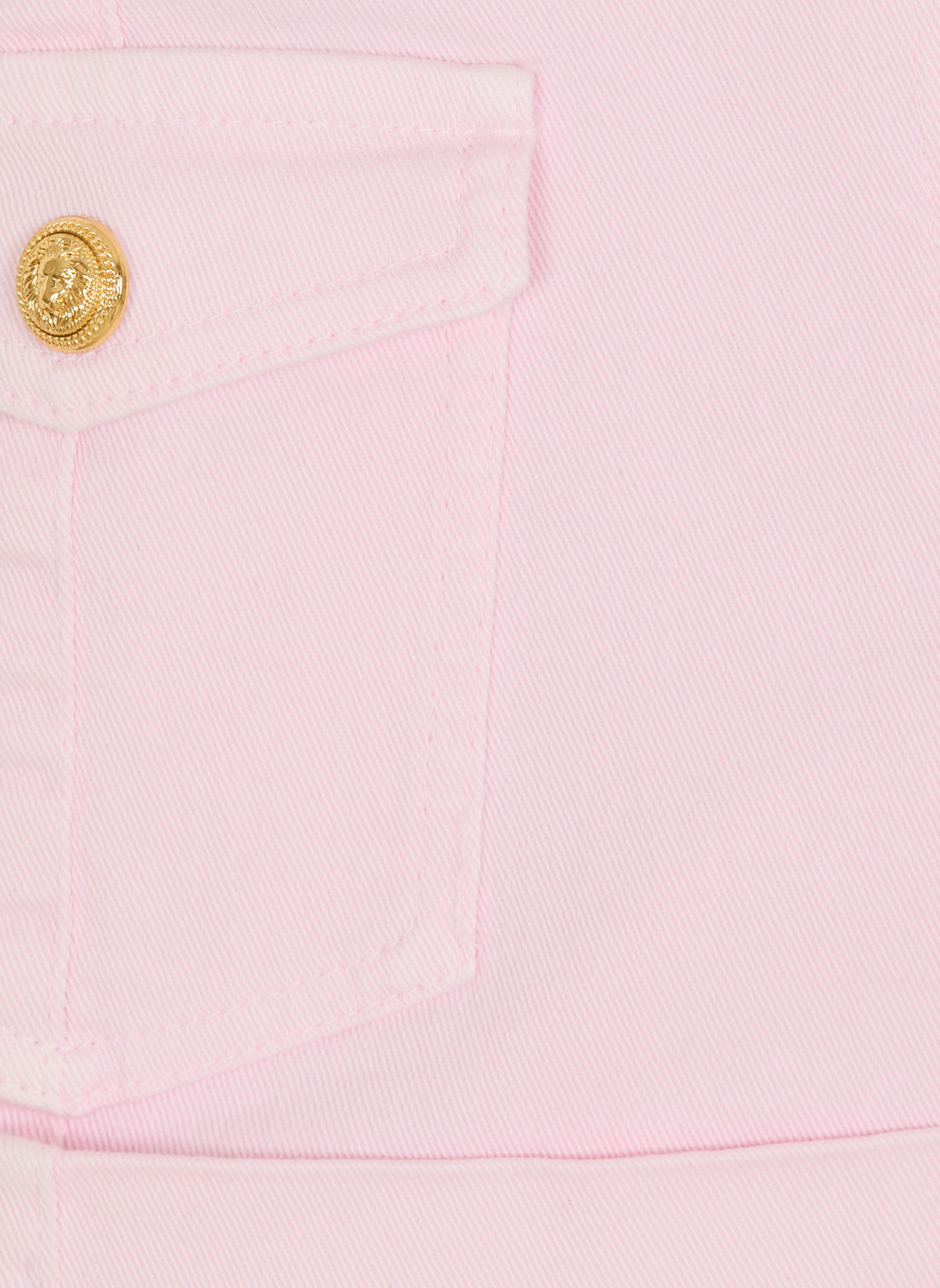 BALMAIN Shorts mit Knöpfen: ROSA
