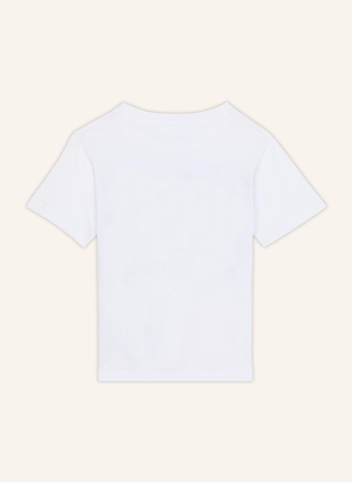 BALMAIN T-Shirt mit Balmain Paris-Print: WEISS