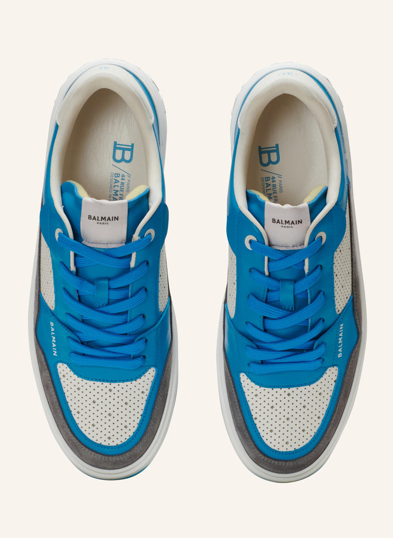 BALMAIN Sneaker B-COURT FLIP, Farbe: BLAU (Bild 3)