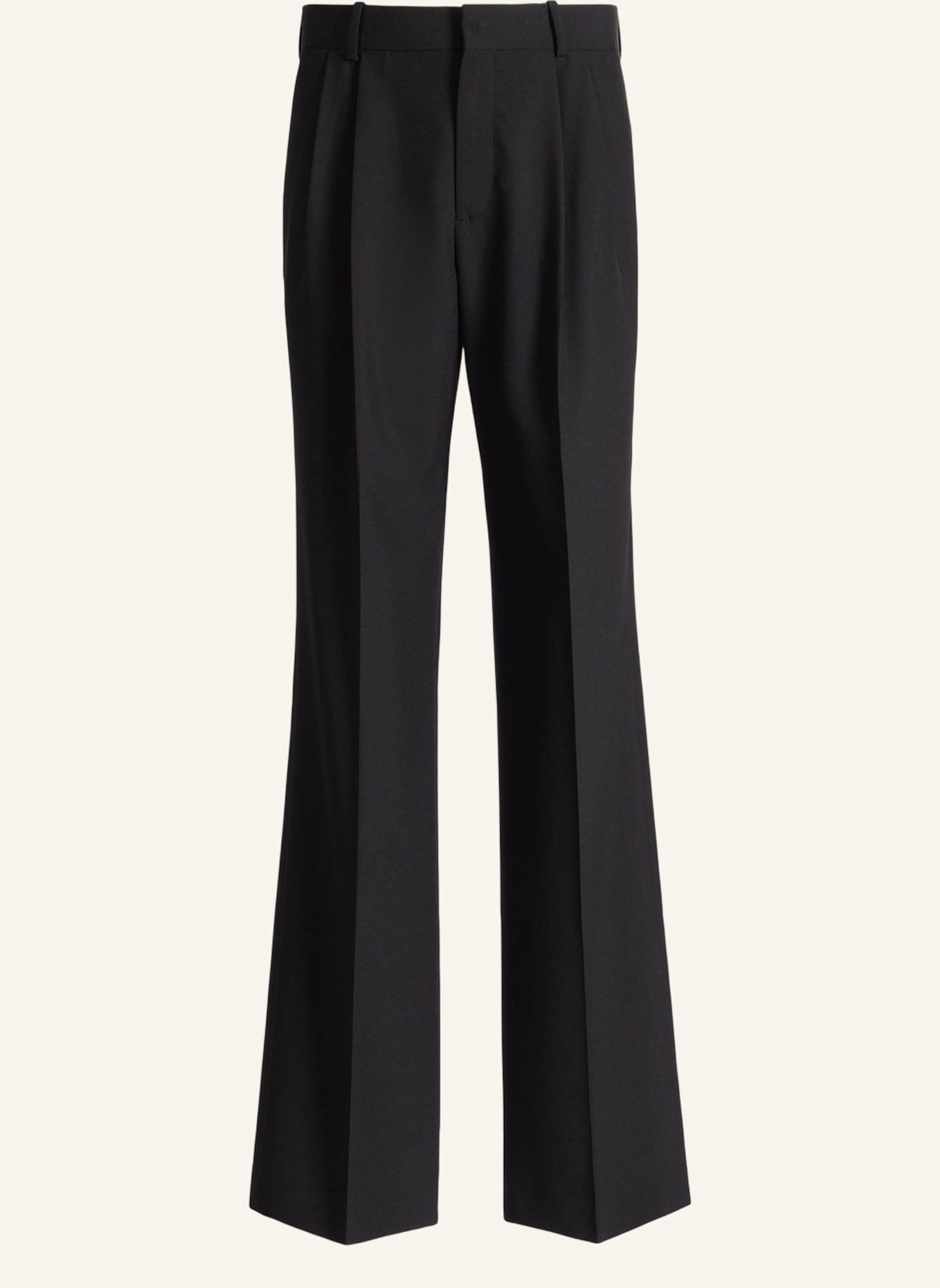 BALMAIN Wollhose: SCHWARZ