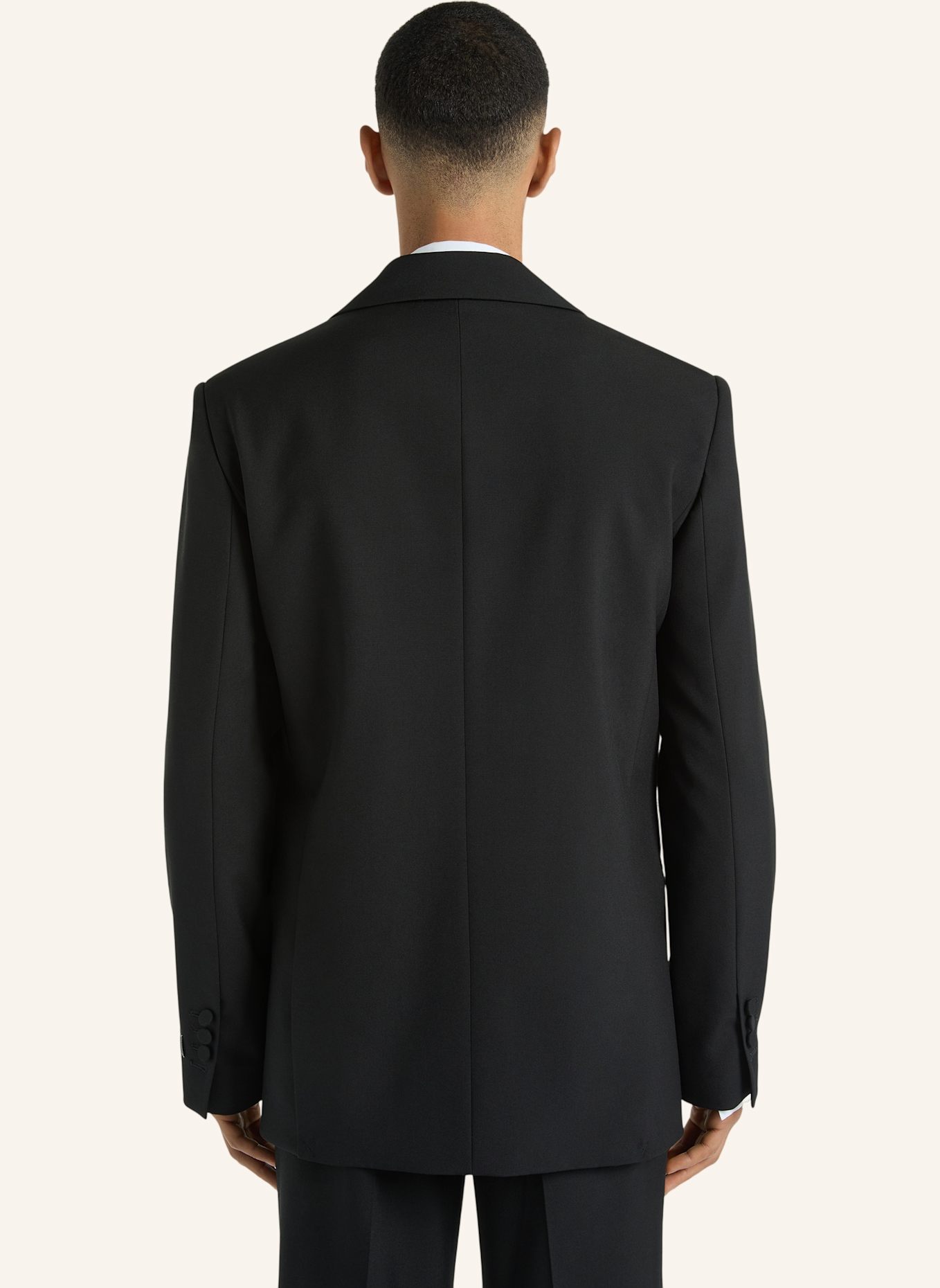 BALMAIN Bestickte Balmain Insect Jacke aus Wolle und Kristallen: SCHWARZ