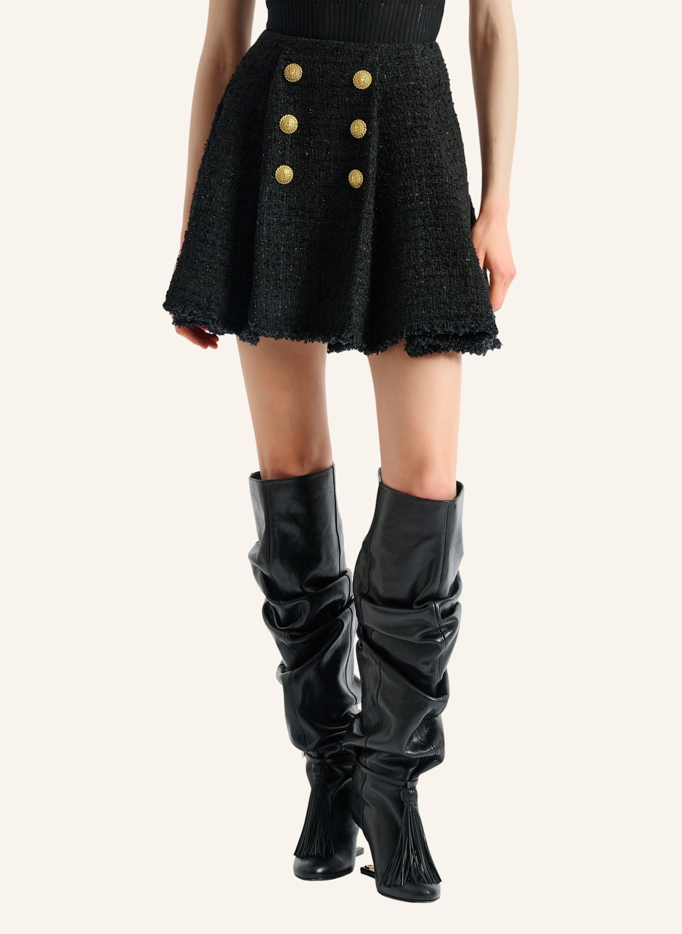 BALMAIN Tweedrock: SCHWARZ