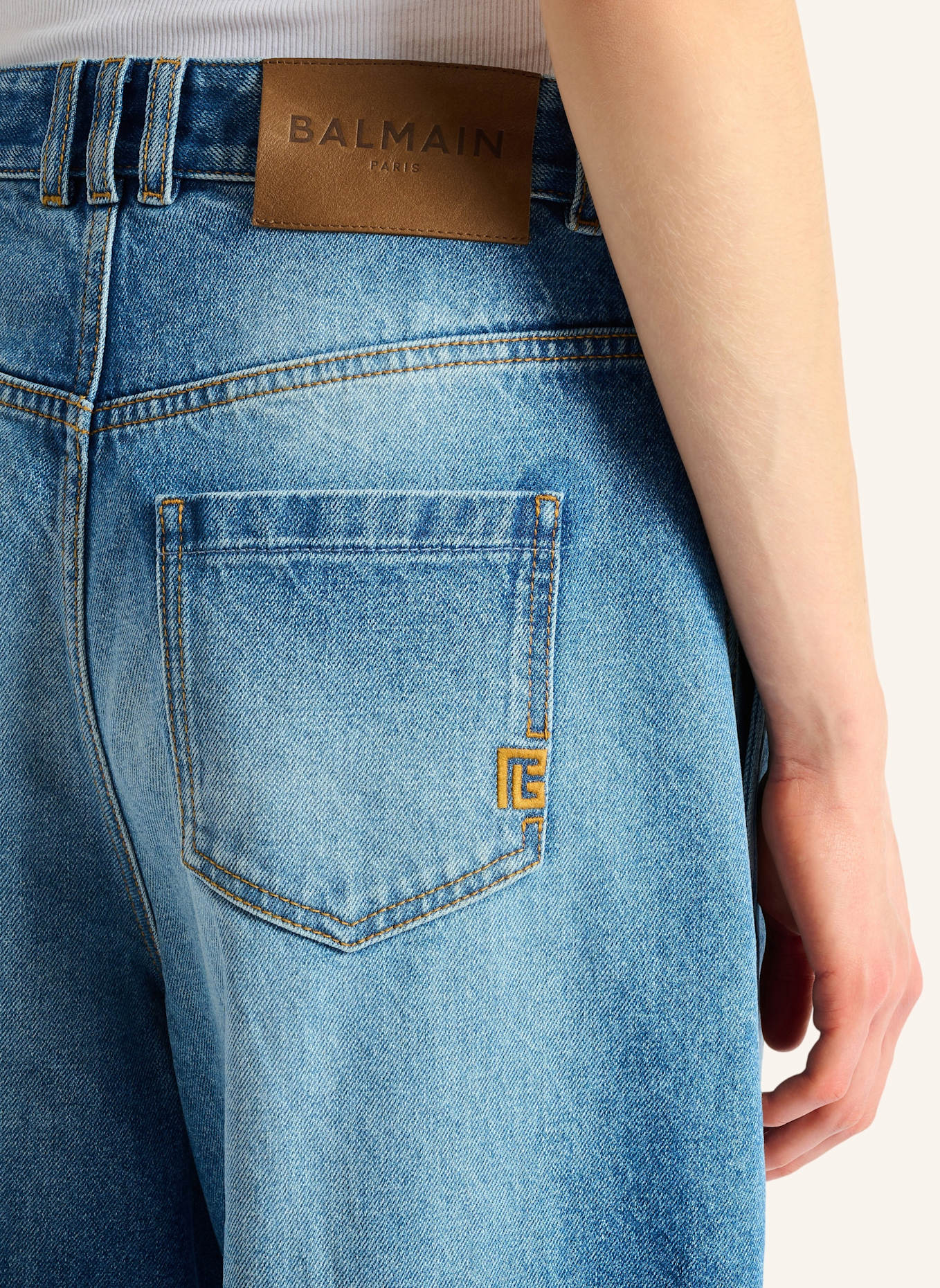 BALMAIN Jeans: BLAU