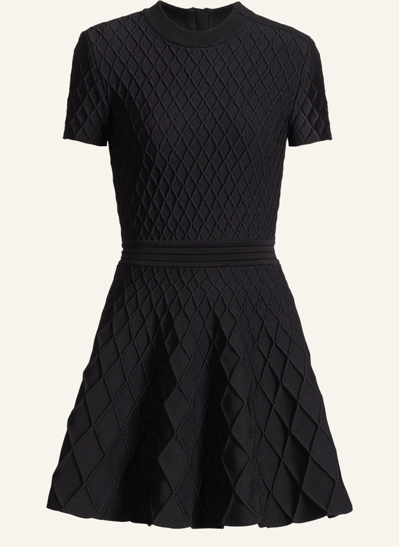 BALMAIN Ausgestelltes Kleid: SCHWARZ