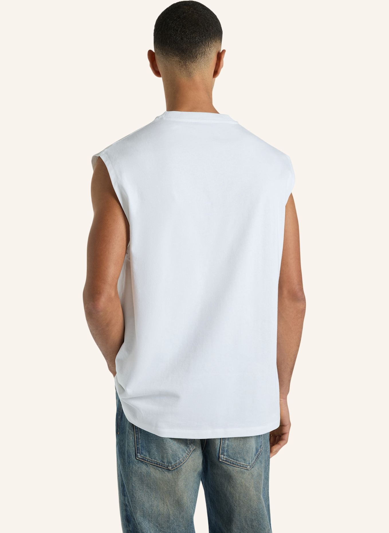 BALMAIN Balmain Quilted Tanktop: WEISS