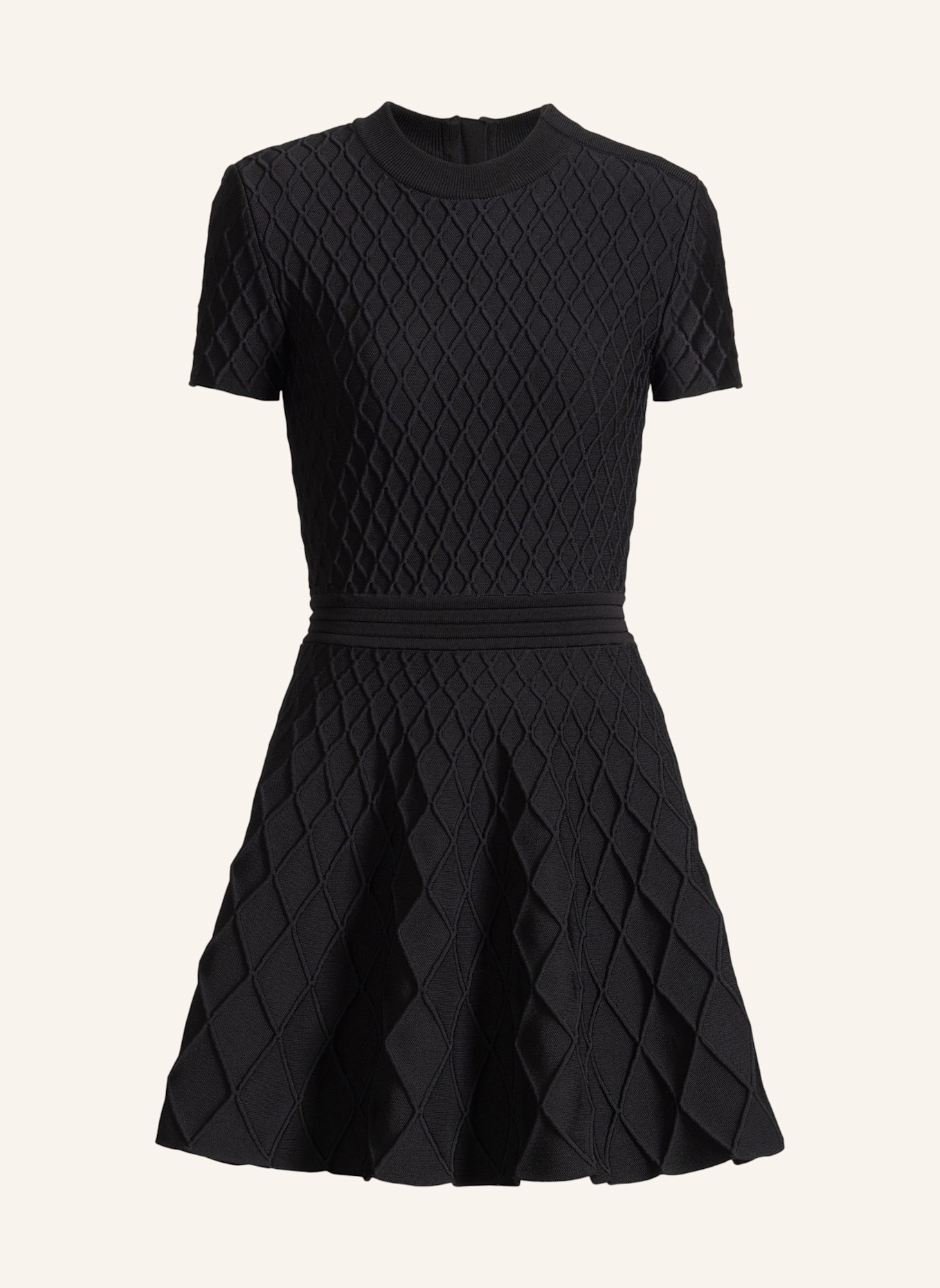 BALMAIN Ausgestelltes Kleid: SCHWARZ