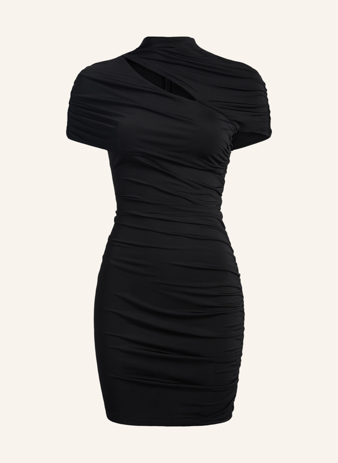 BALMAIN Bodykleid aus Jersey: SCHWARZ