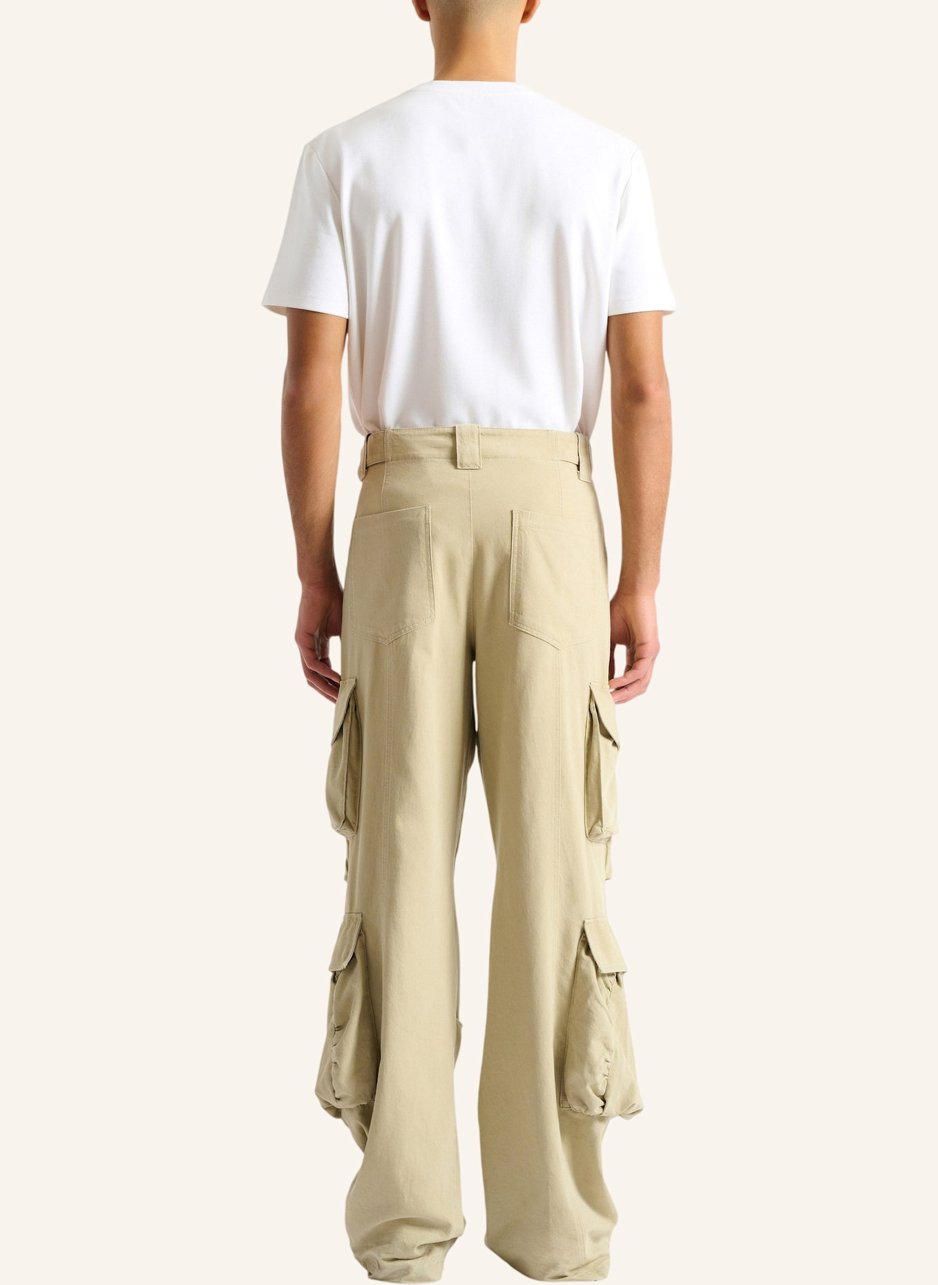 BALMAIN Cargohose aus Baumwolle: KHAKI