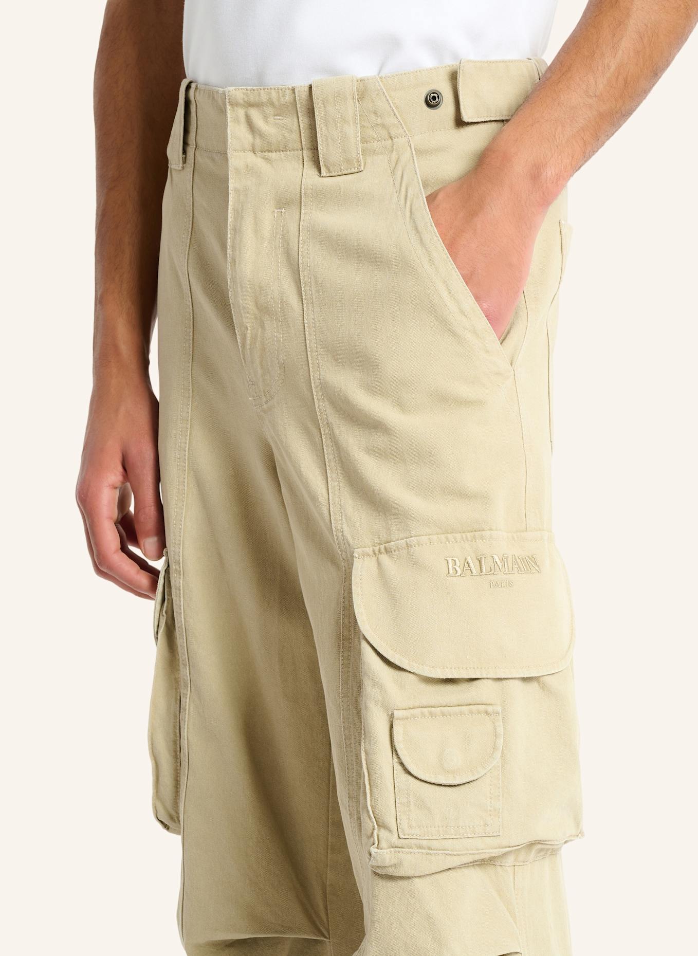 BALMAIN Cargohose aus Baumwolle: KHAKI