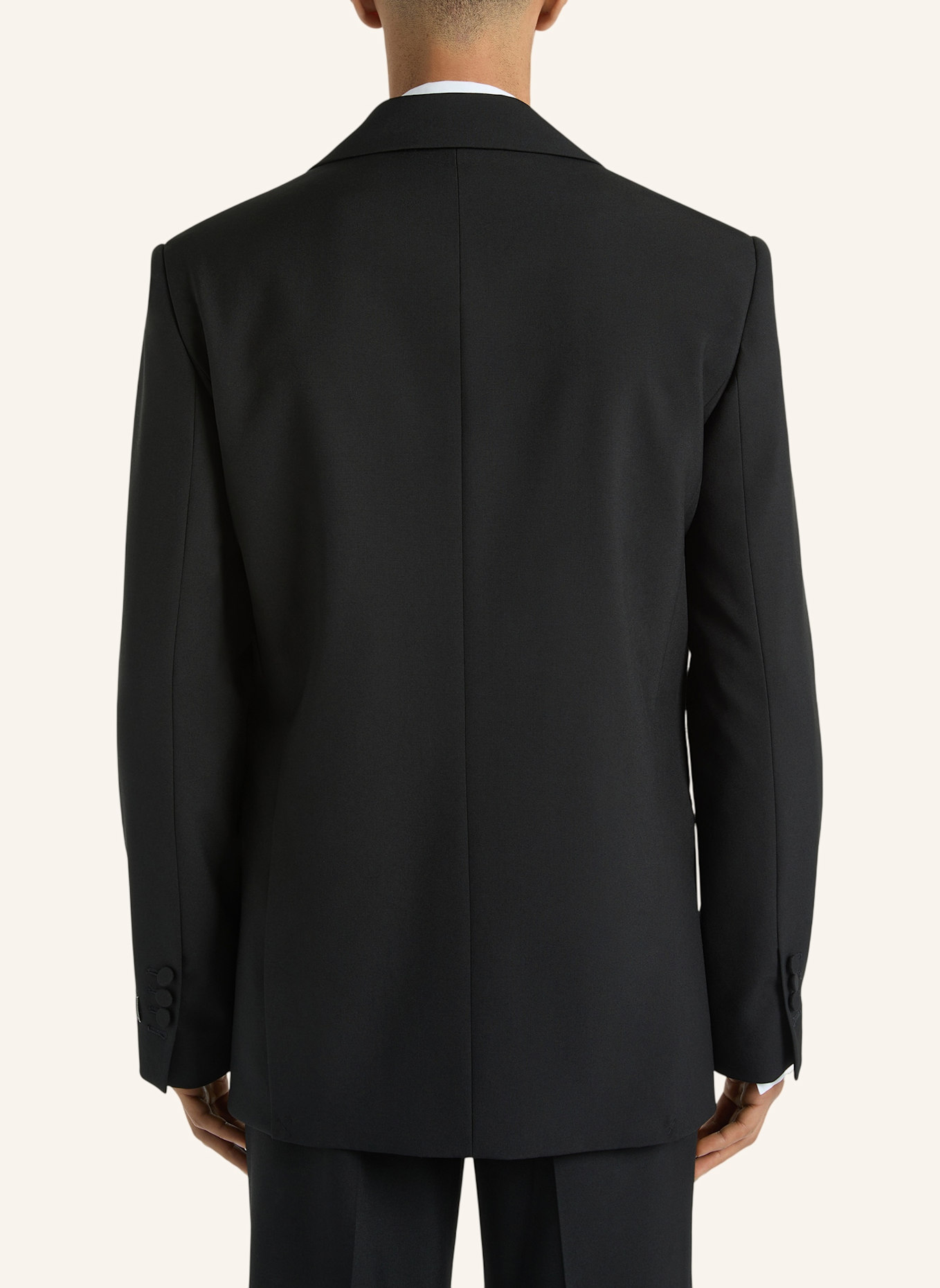 BALMAIN Bestickte Balmain Insect Jacke aus Wolle und Kristallen: SCHWARZ