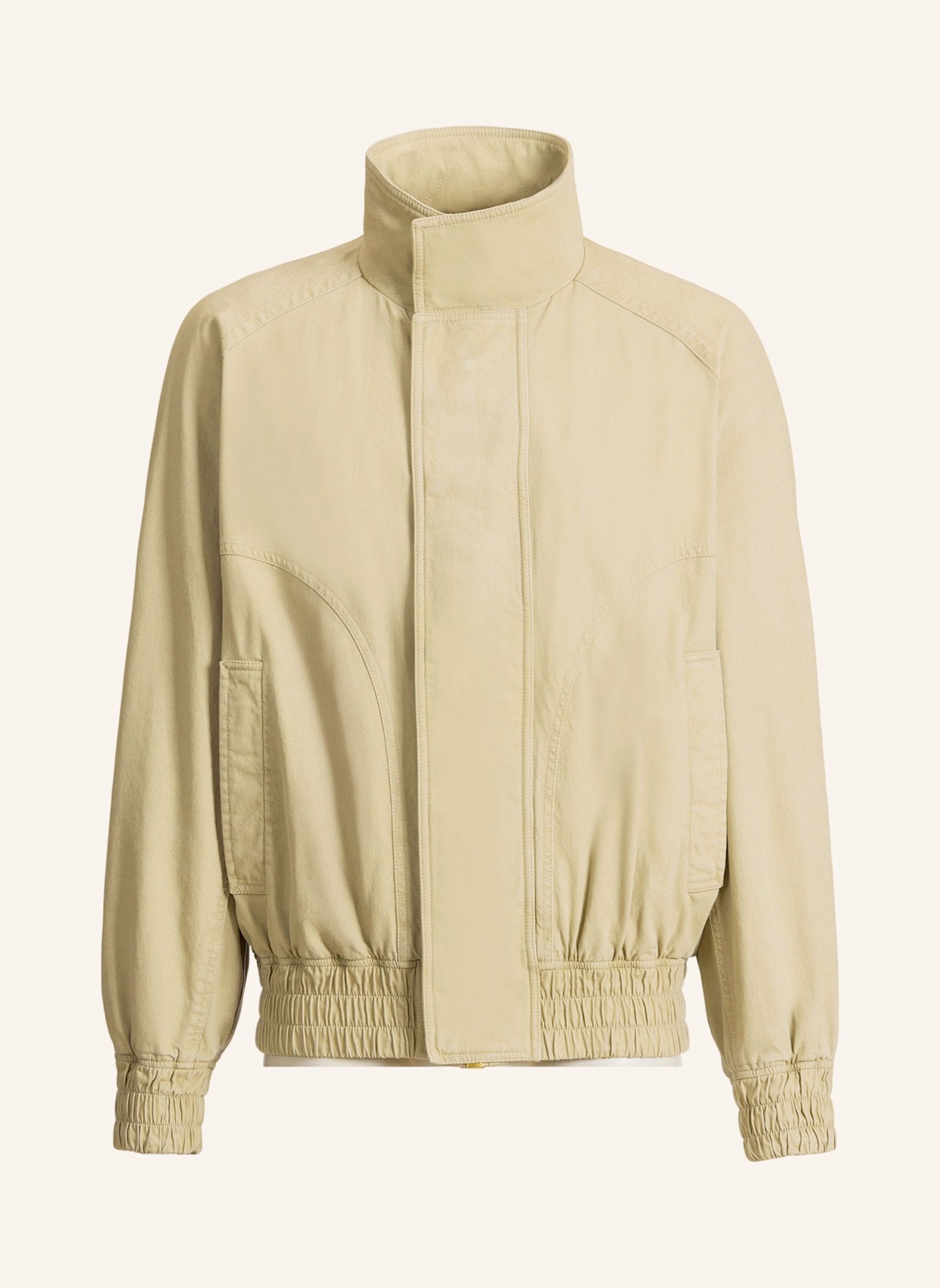 BALMAIN Balmain Vintage Bomberjacke aus Baumwolle: KHAKI