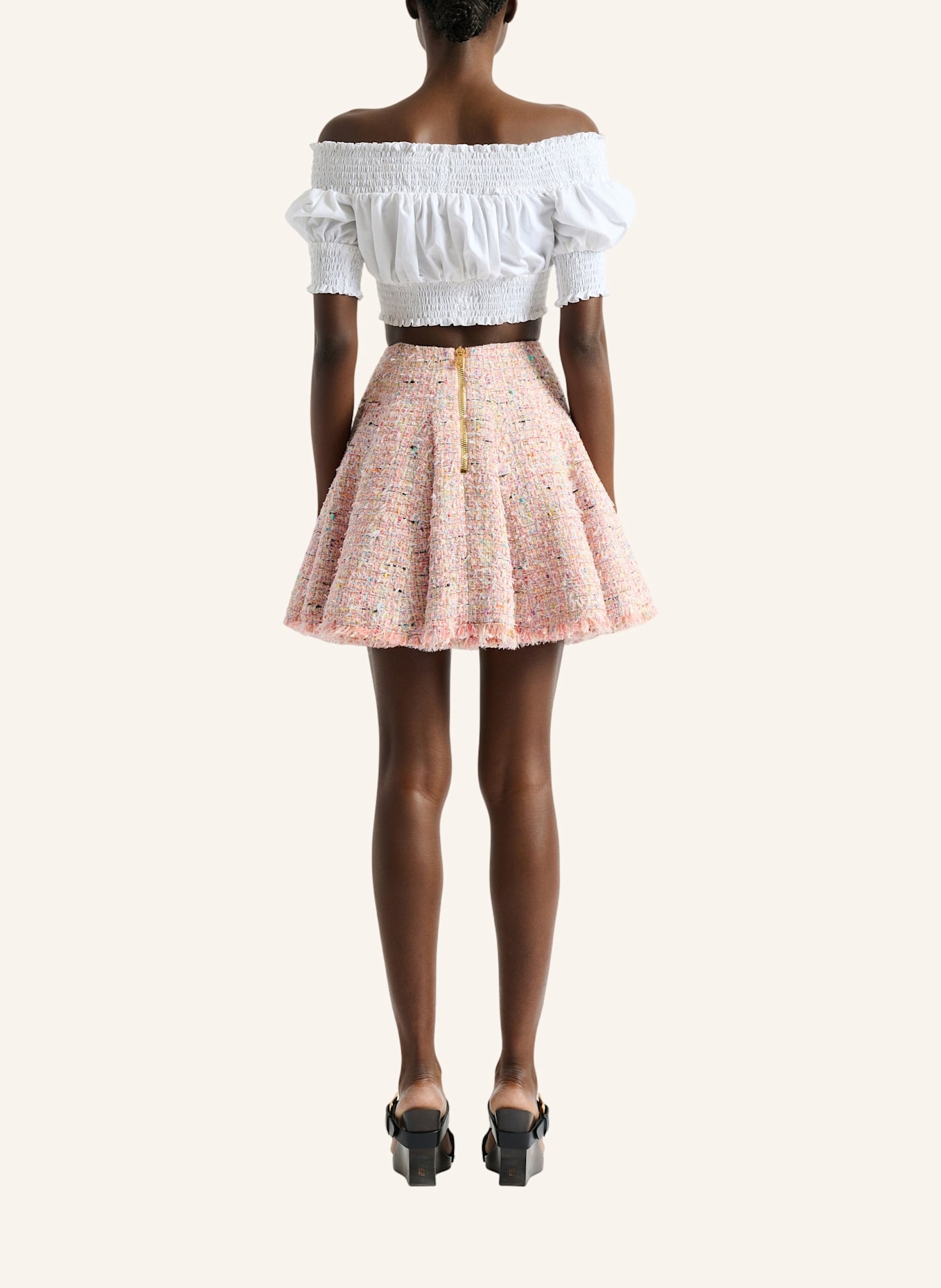BALMAIN Tweedrock: ROSA