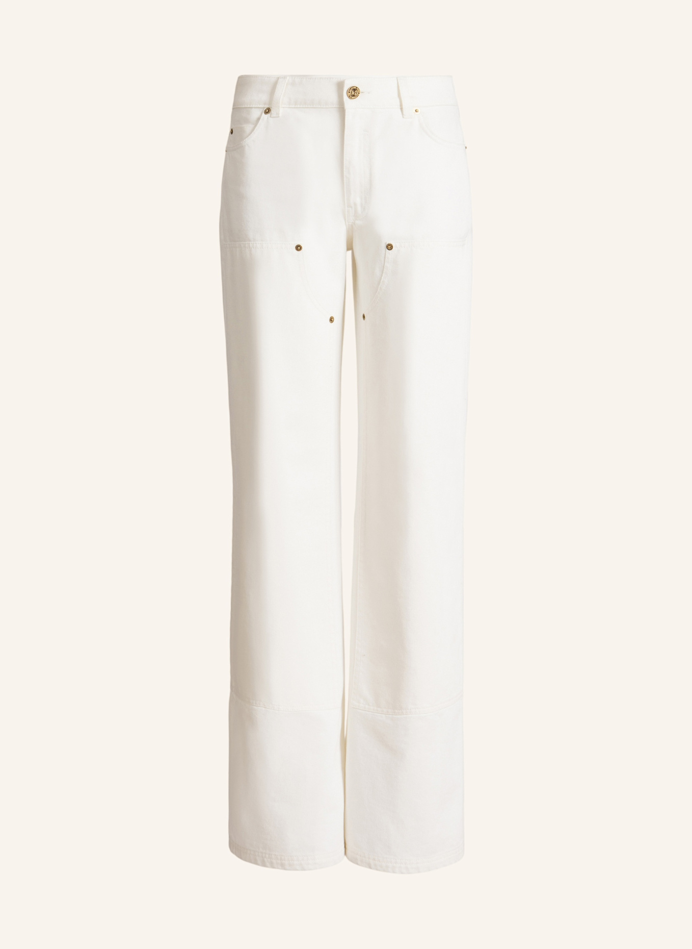 BALMAIN Lässige Jeans: WEISS