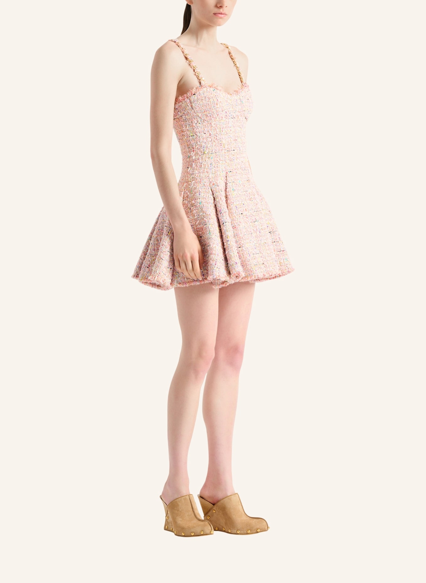 BALMAIN Tweedkleid: ROSA