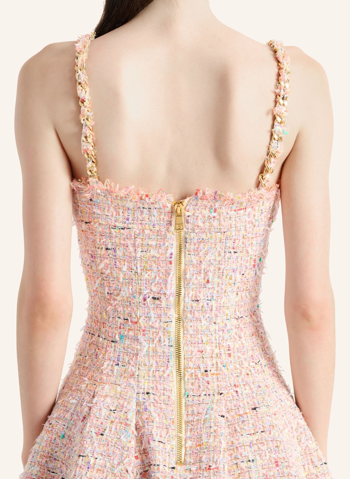 BALMAIN Tweedkleid: ROSA