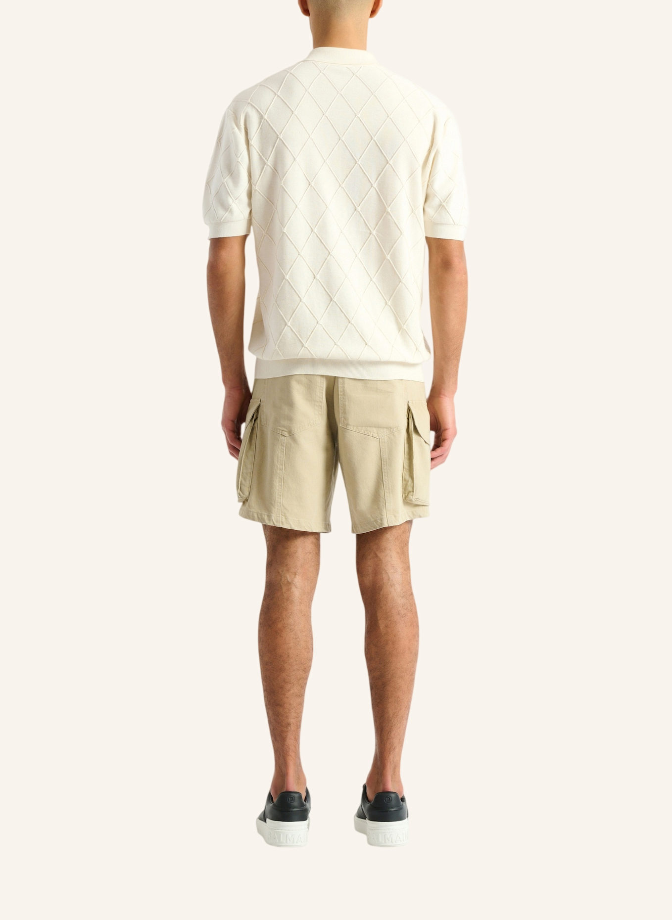 BALMAIN Balmain Vintage Polohemd: WEISS