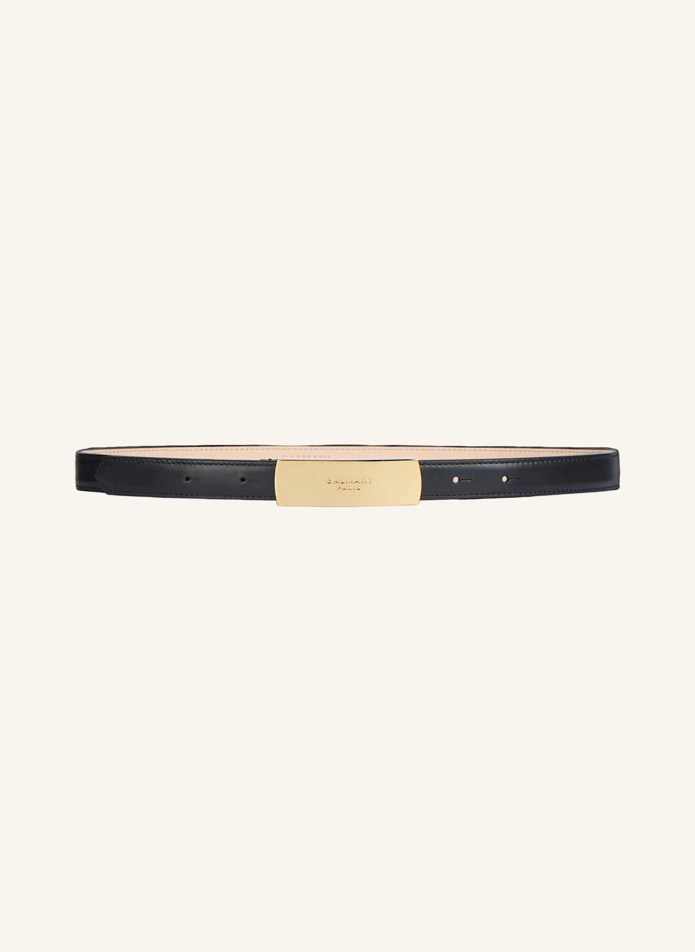 BALMAIN Gürtel Balmain aus Glattleder: SCHWARZ