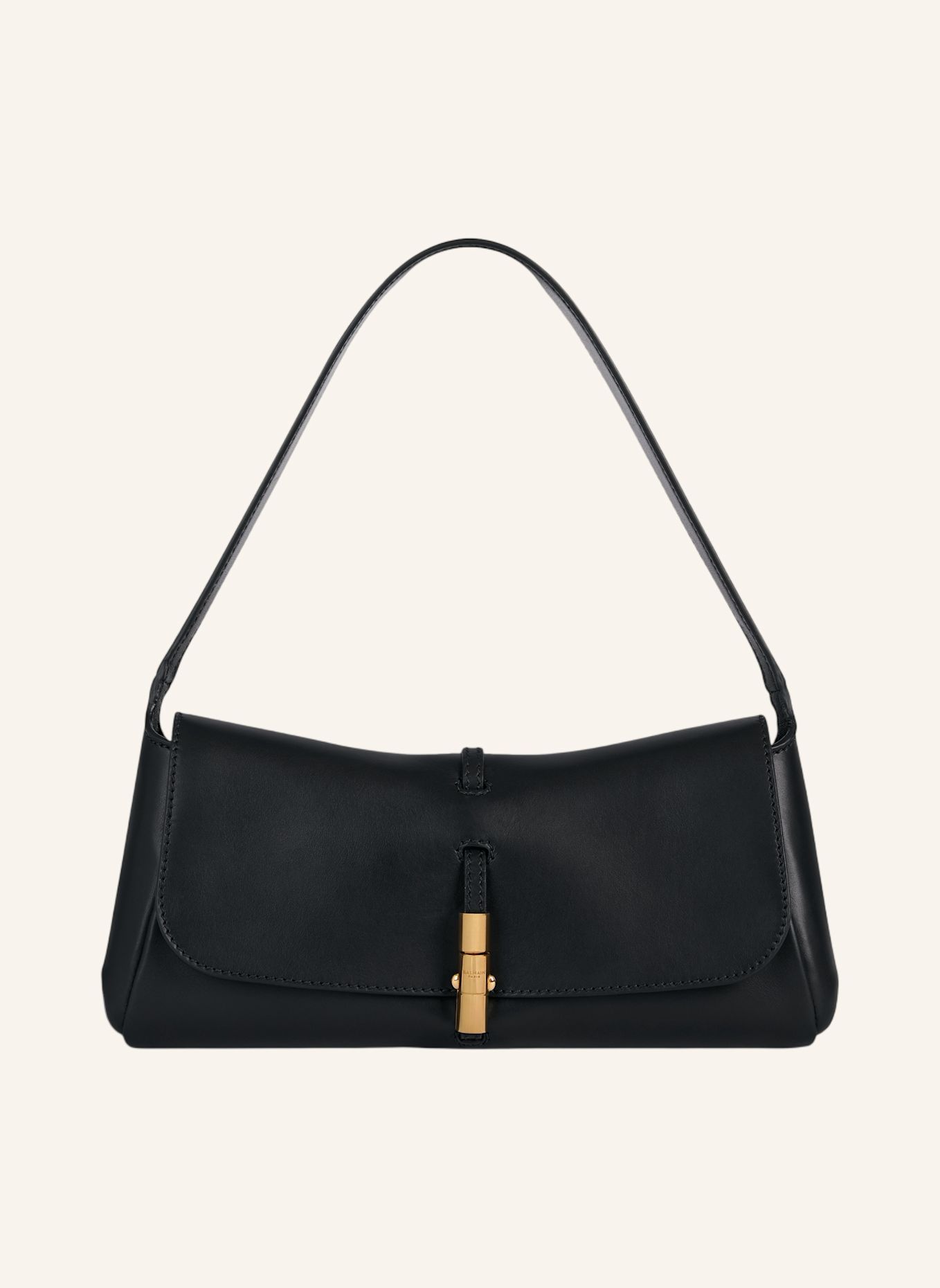 BALMAIN Tasche BALMAIN METROPOLIS aus Glattleder: SCHWARZ