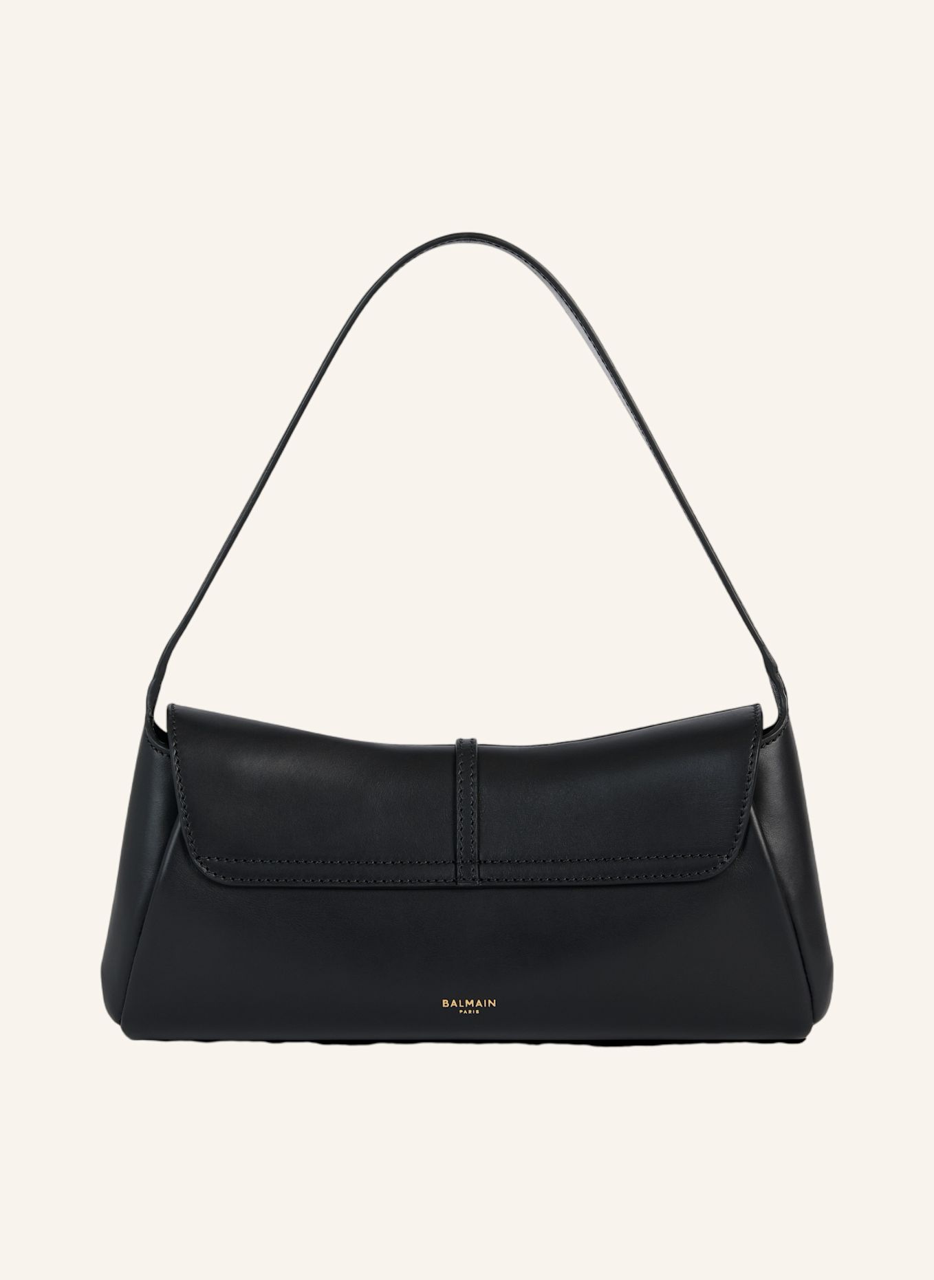 BALMAIN Tasche BALMAIN METROPOLIS aus Glattleder: SCHWARZ