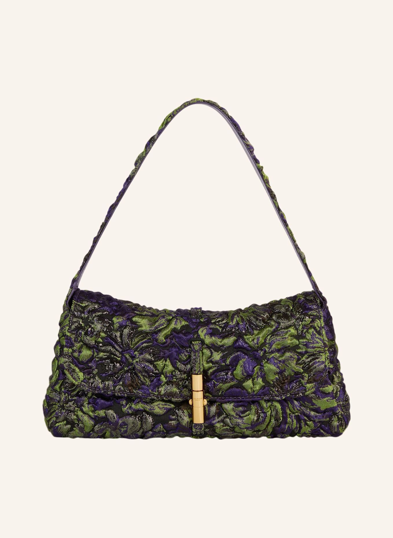 BALMAIN Tasche BALMAIN METROPOLIS aus Jacquard: NUDE
