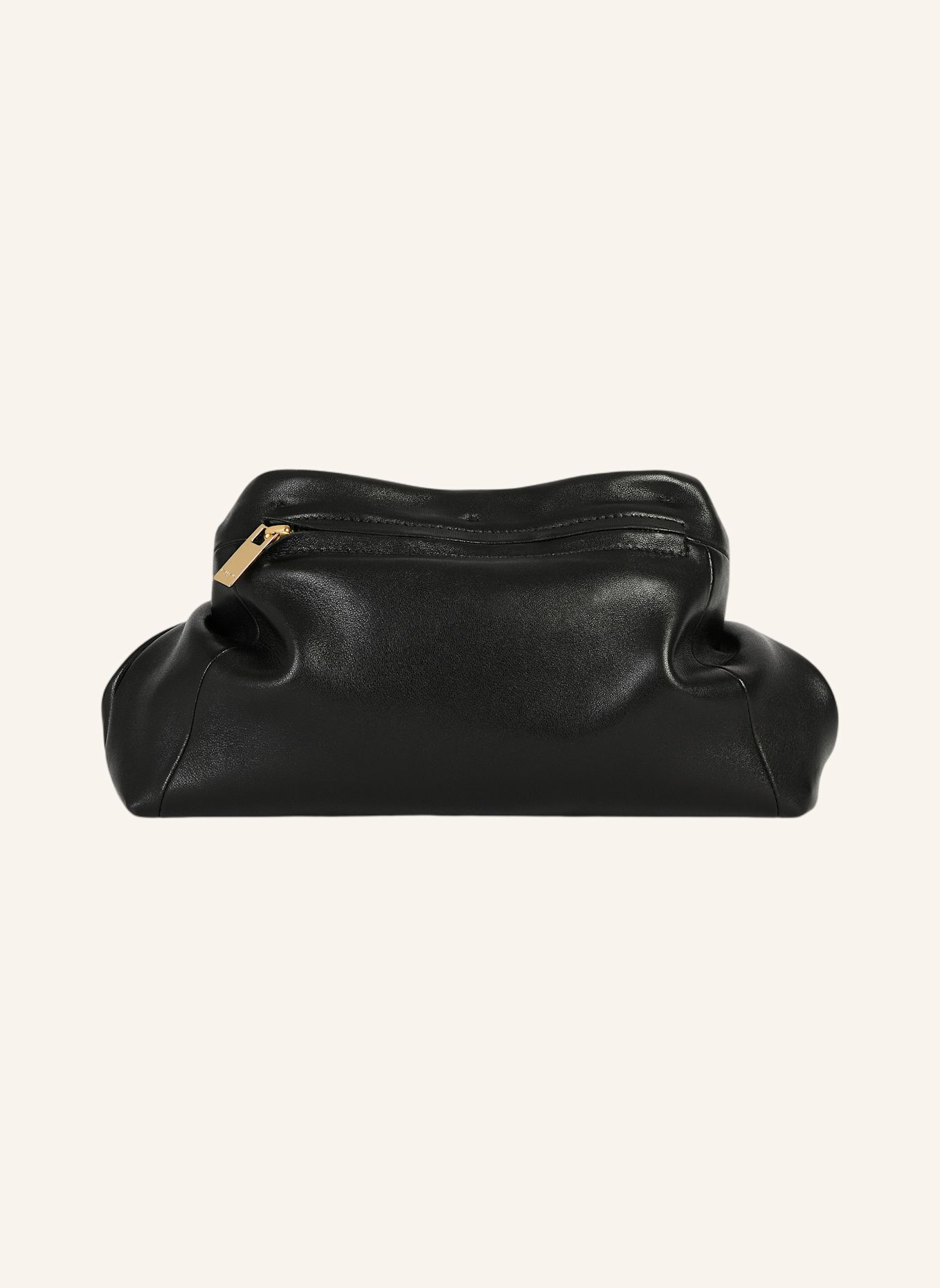 BALMAIN Tasche DINNER AT 8 Small aus Glattleder: SCHWARZ