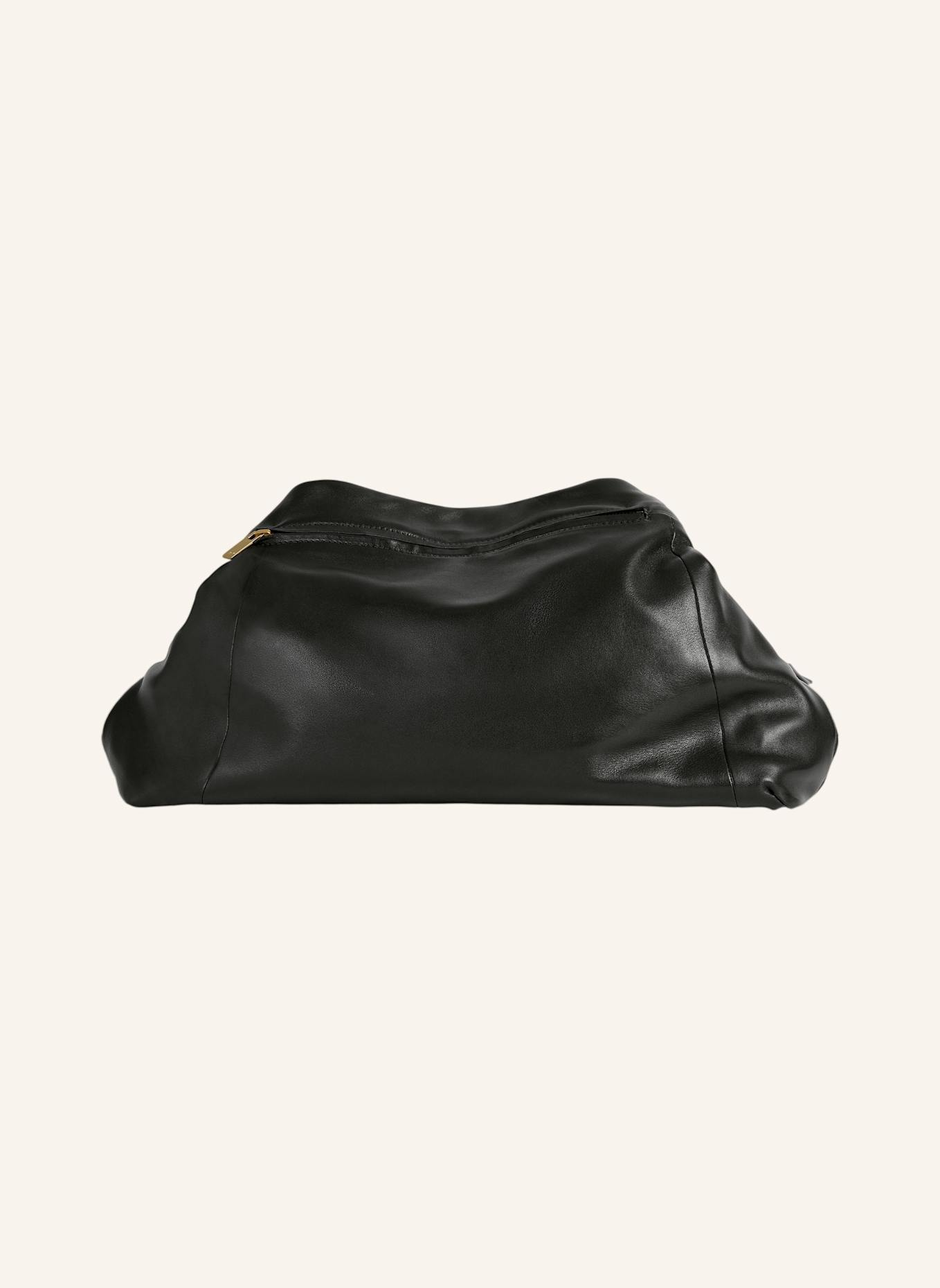BALMAIN Mittelgroße Tasche DINNER AT 8 aus Glattleder: SCHWARZ