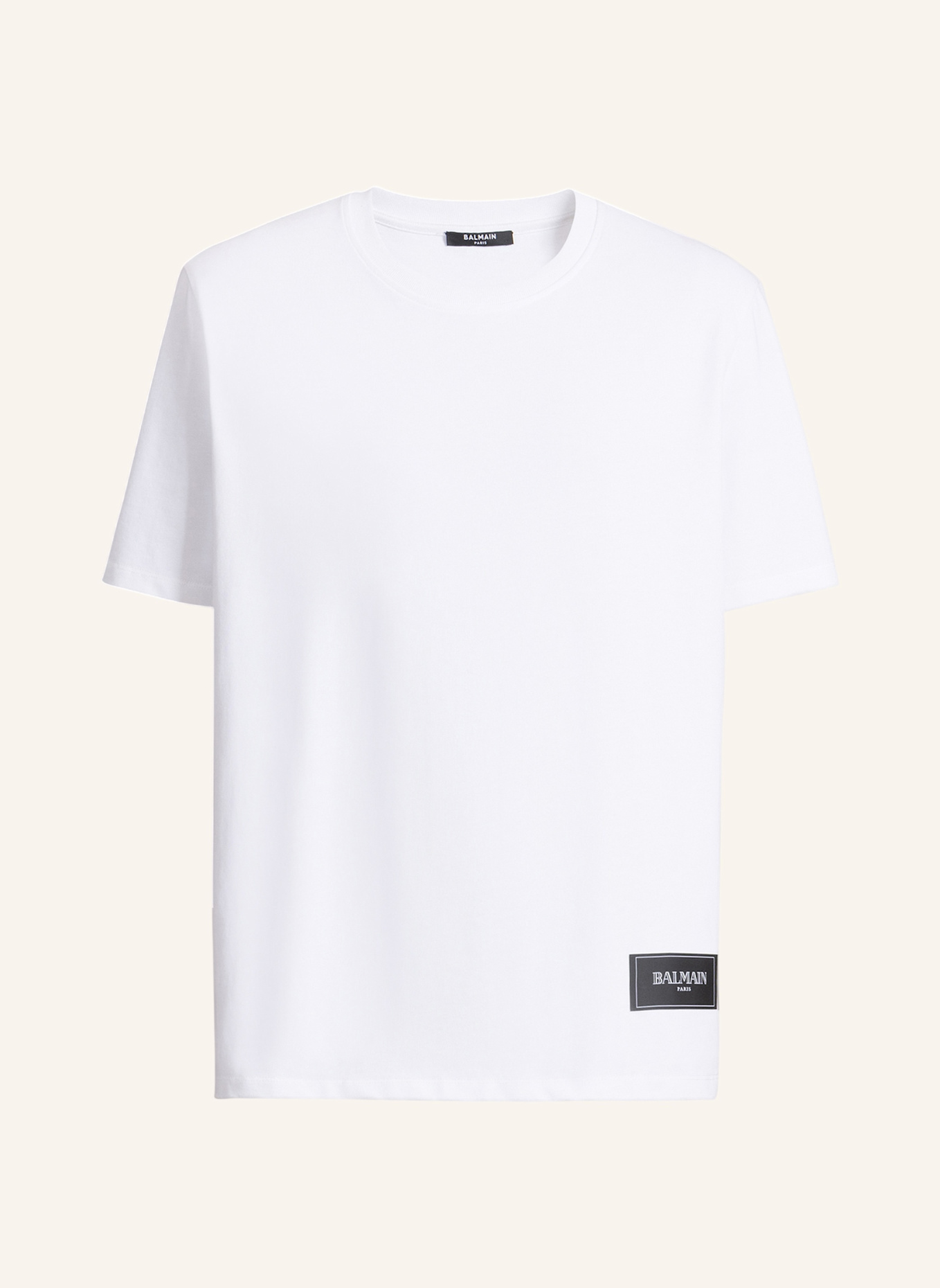 BALMAIN 2er-Pack Balmain Vintage T-Shirts: WEISS