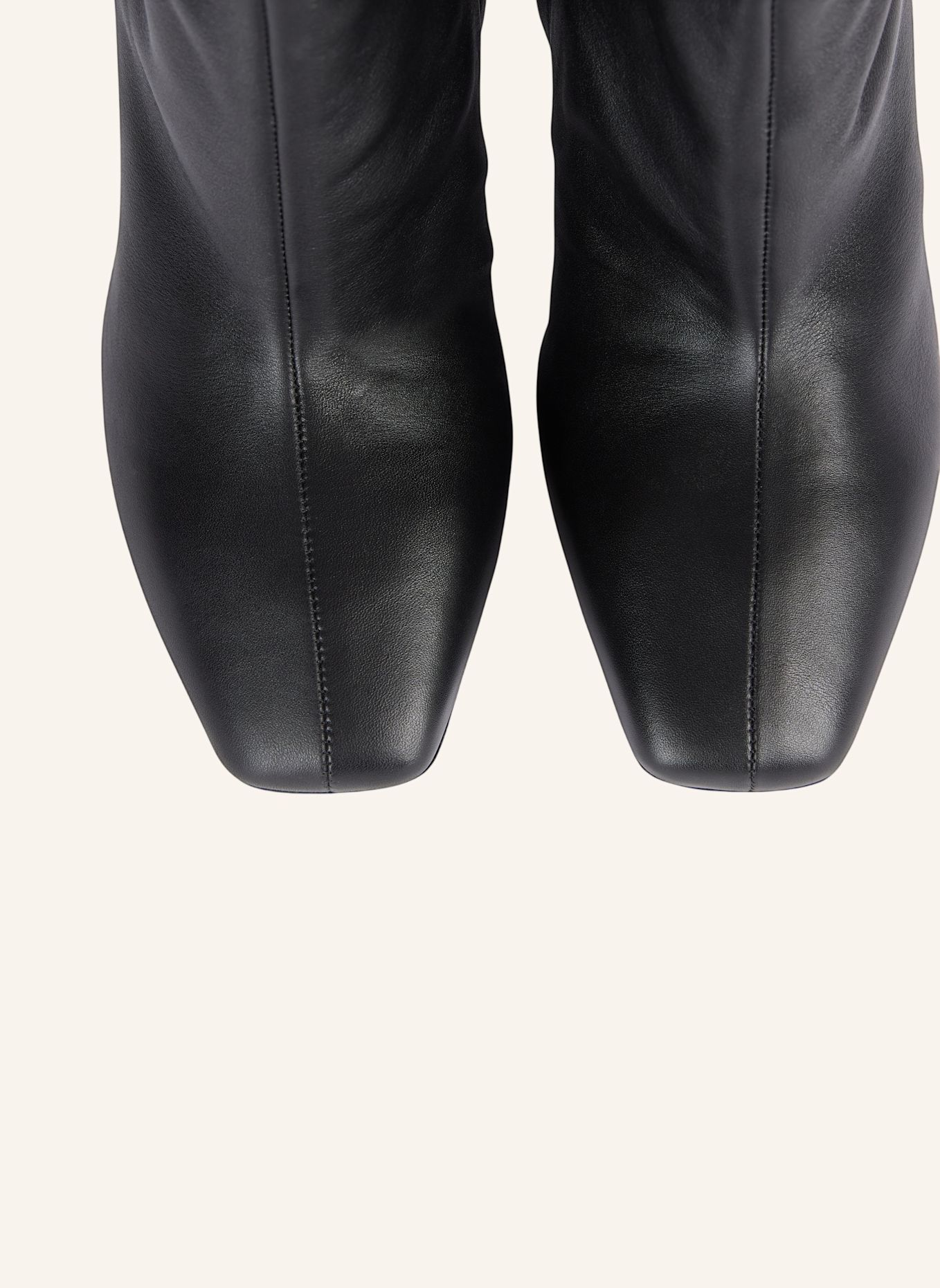 BALMAIN Stiefeletten Wedge aus Glattleder: SCHWARZ