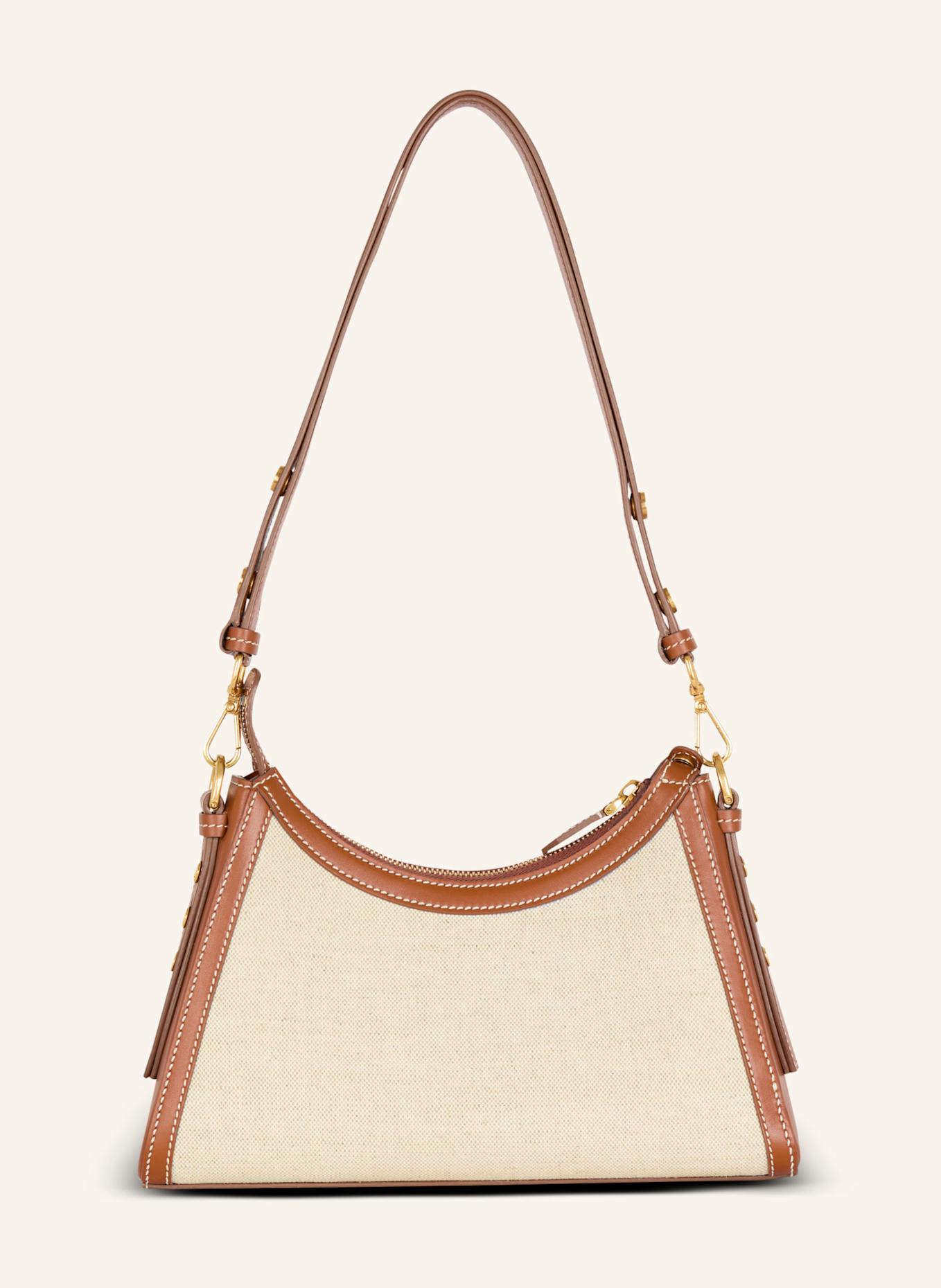 BALMAIN Hobo-Bag B-BUZZ HOBO, Farbe: BEIGE (Bild 2)