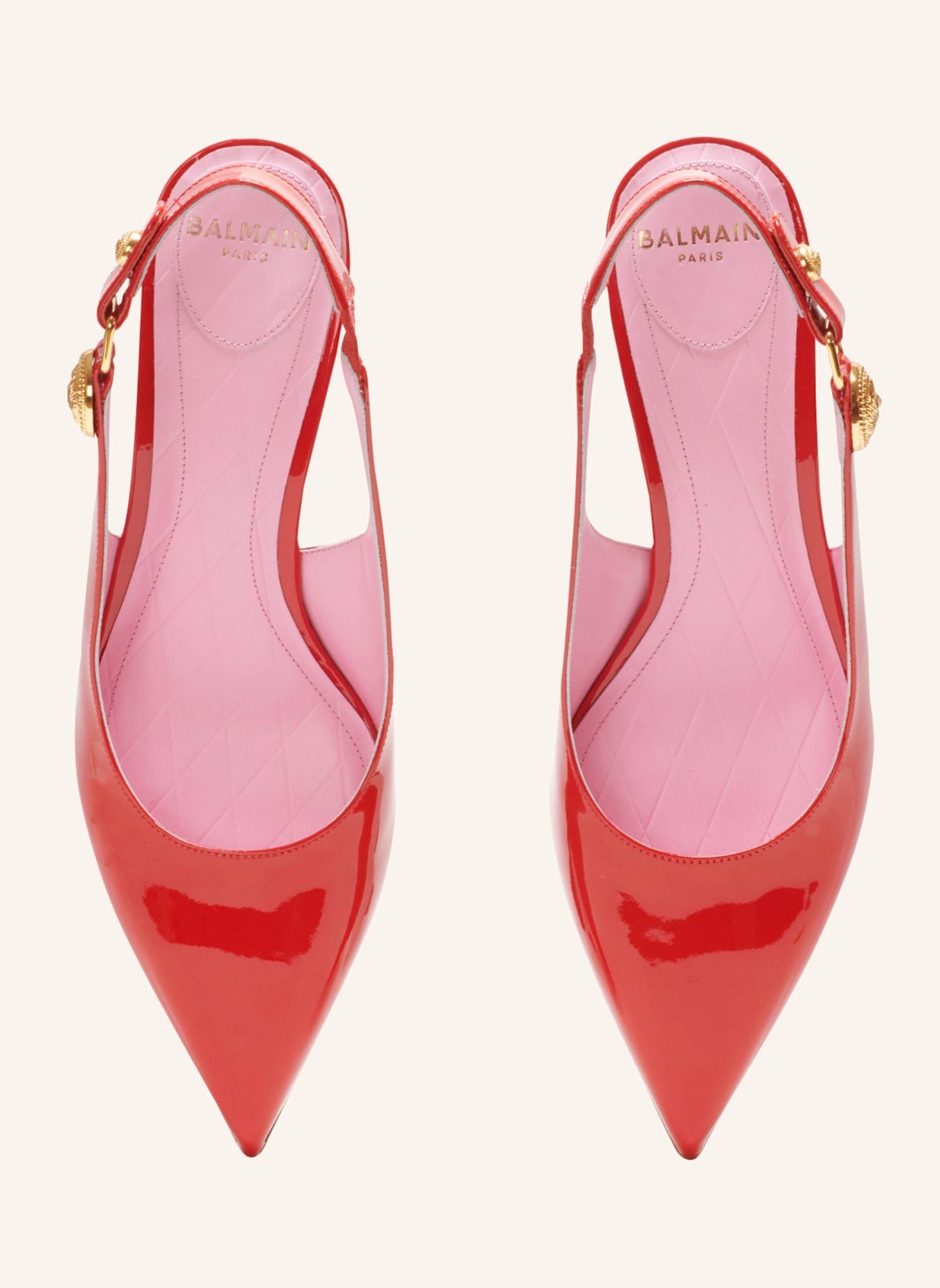 BALMAIN Slingpumps EVA, Farbe: ROT (Bild 3)