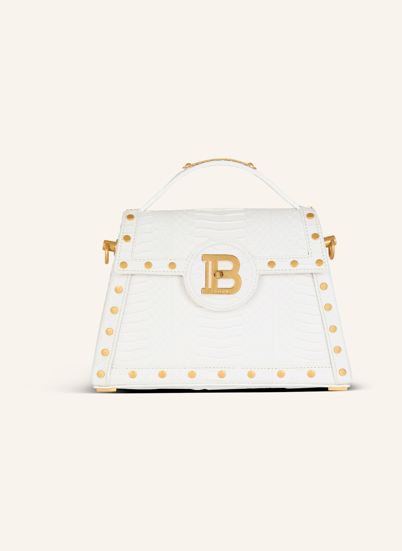 BALMAIN Handtasche B-BUZZ DYNASTY, Farbe: WEISS (Bild 1)