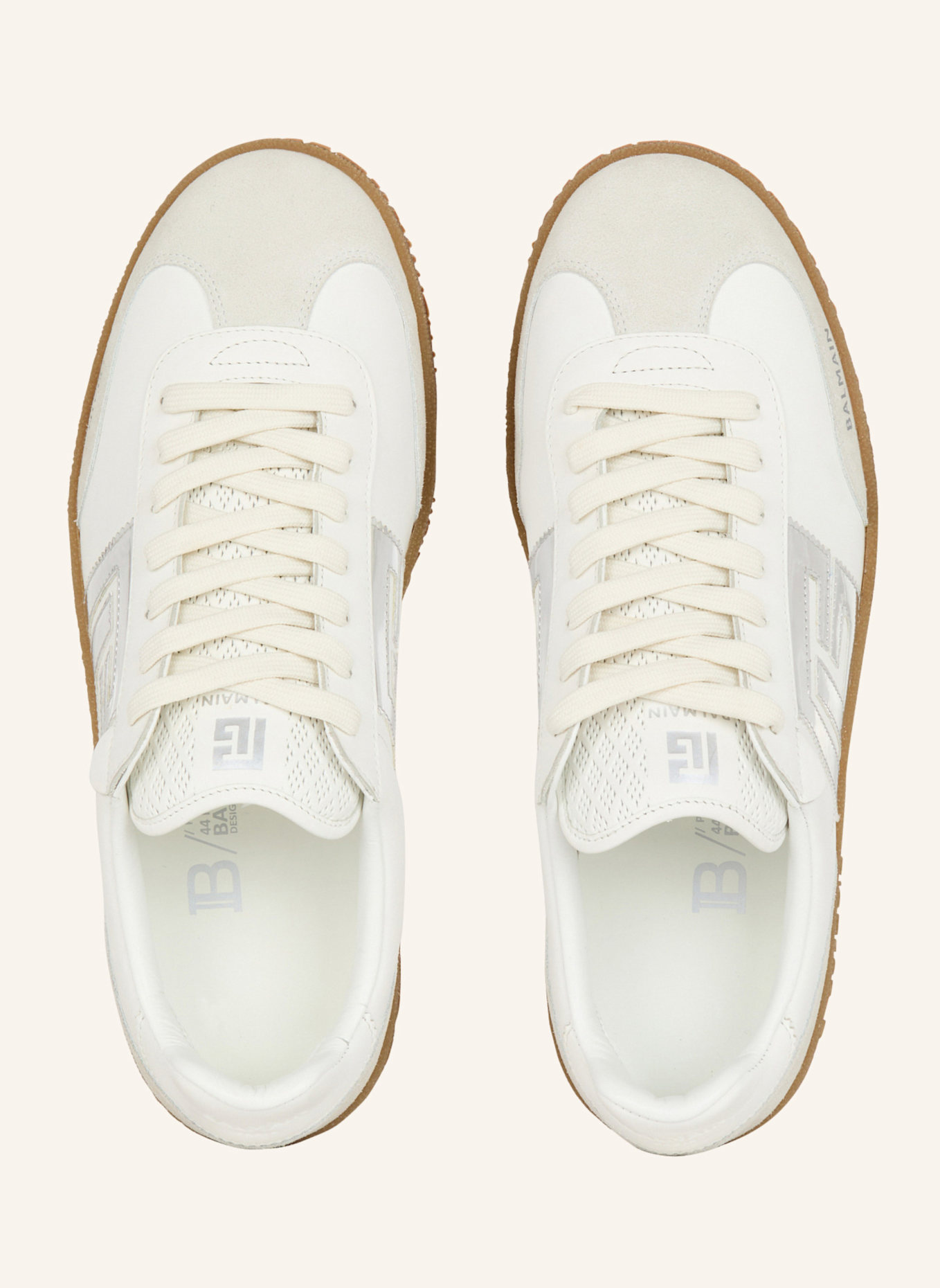 BALMAIN Sneaker BALMAIN SWAN, Farbe: WEISS (Bild 3)