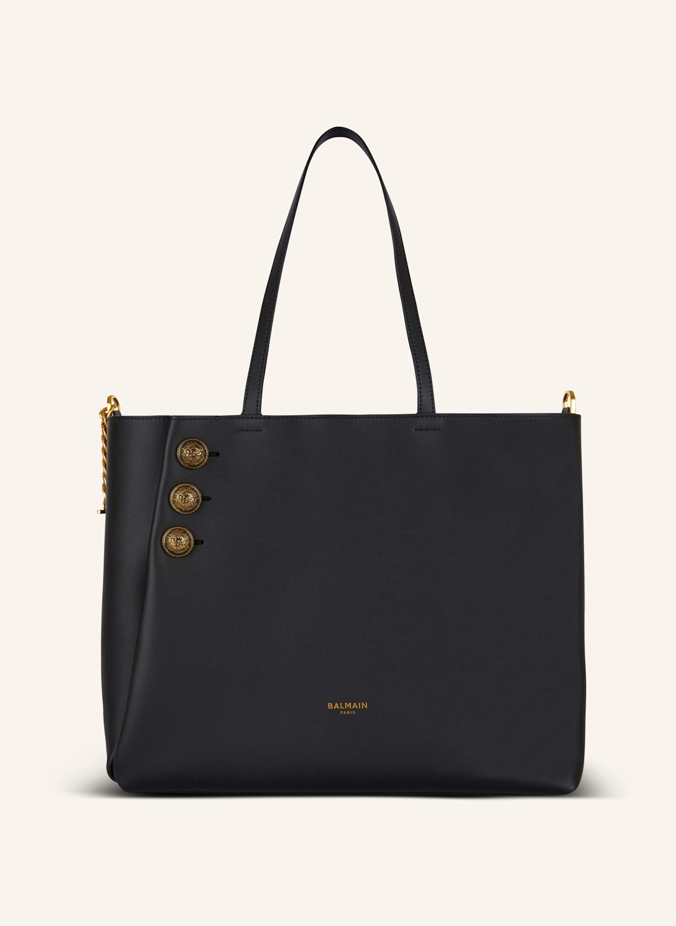 BALMAIN Shopper EMBLÈME, Farbe: SCHWARZ (Bild 1)