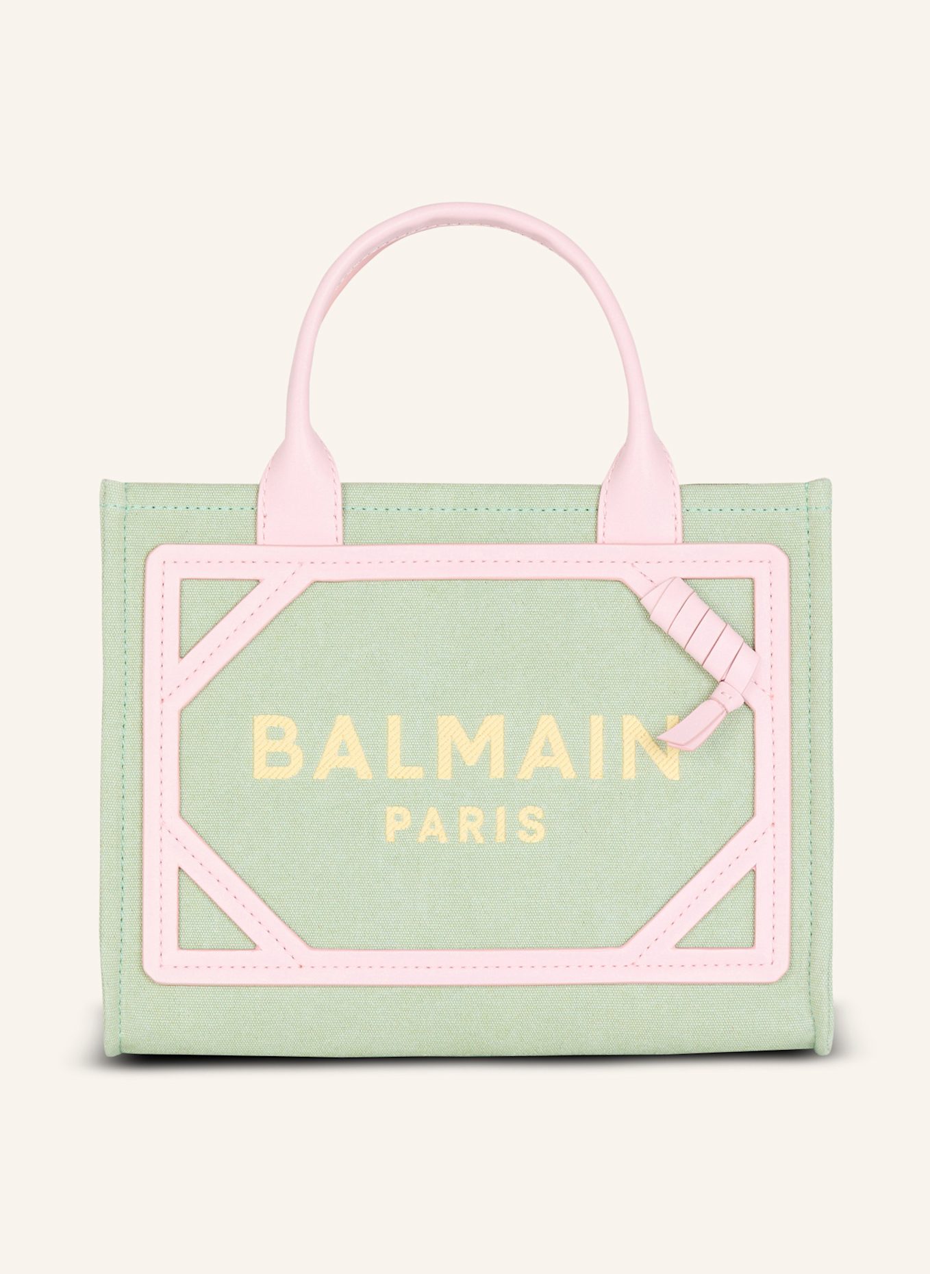 BALMAIN Shopper B-ARMY, Farbe: GRÜN (Bild 1)