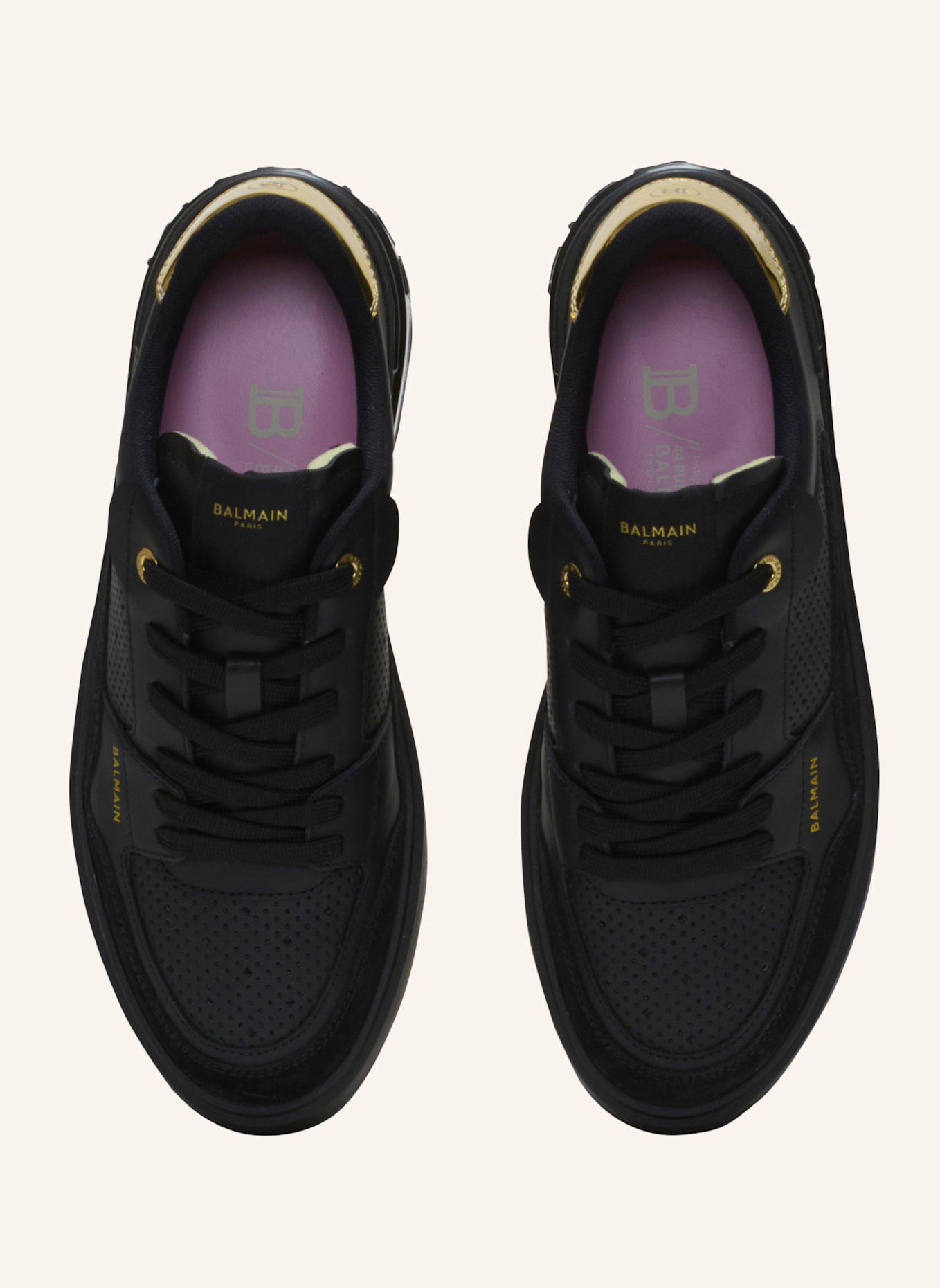 BALMAIN Sneaker B-COURT FLIP, Farbe: SCHWARZ (Bild 3)