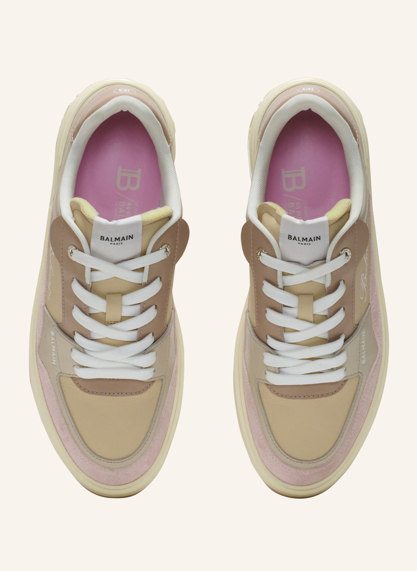 BALMAIN Sneaker B-COURT FLIP, Farbe: PINK (Bild 3)