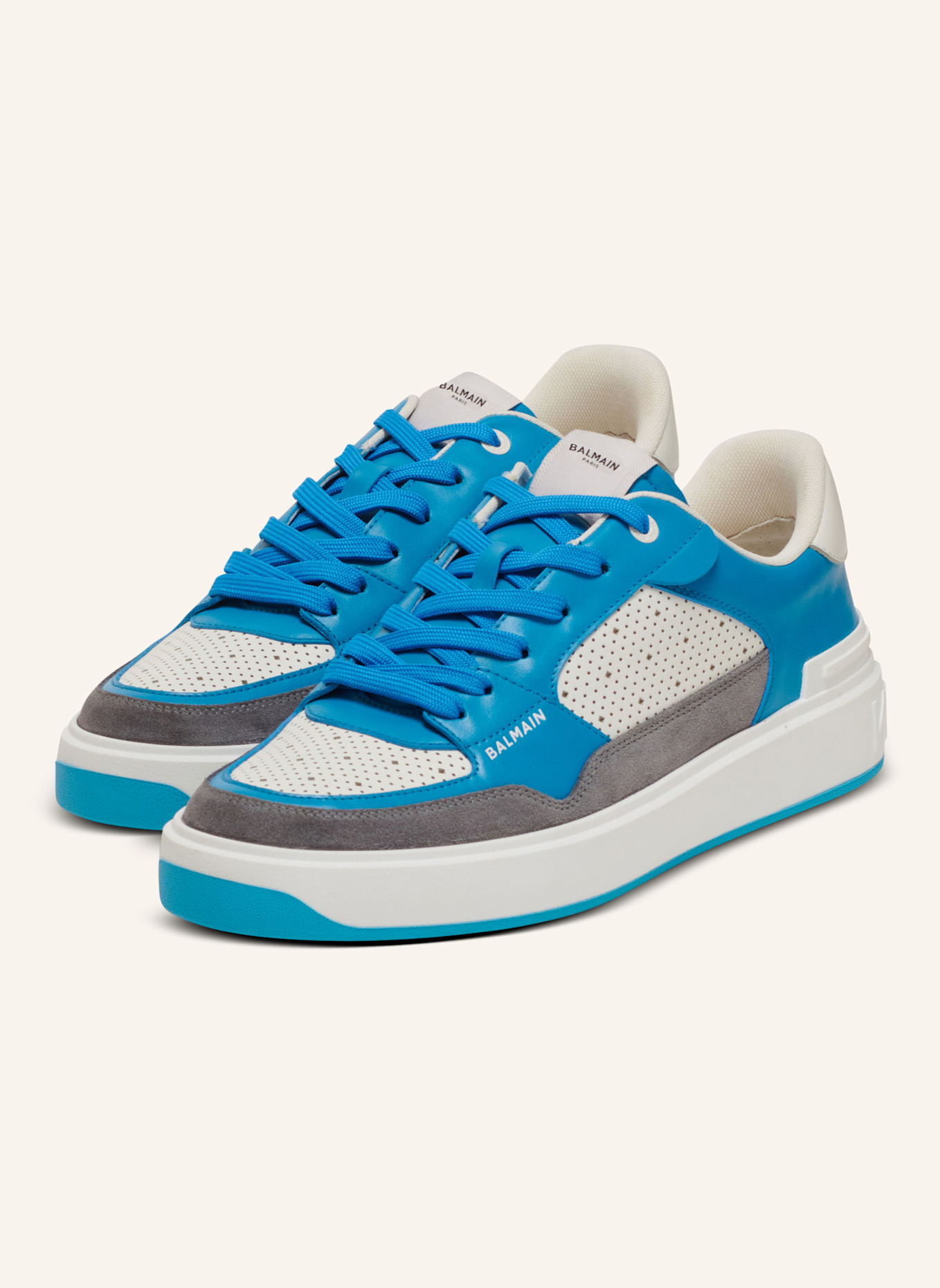 BALMAIN Sneaker B-COURT FLIP, Farbe: BLAU (Bild 1)